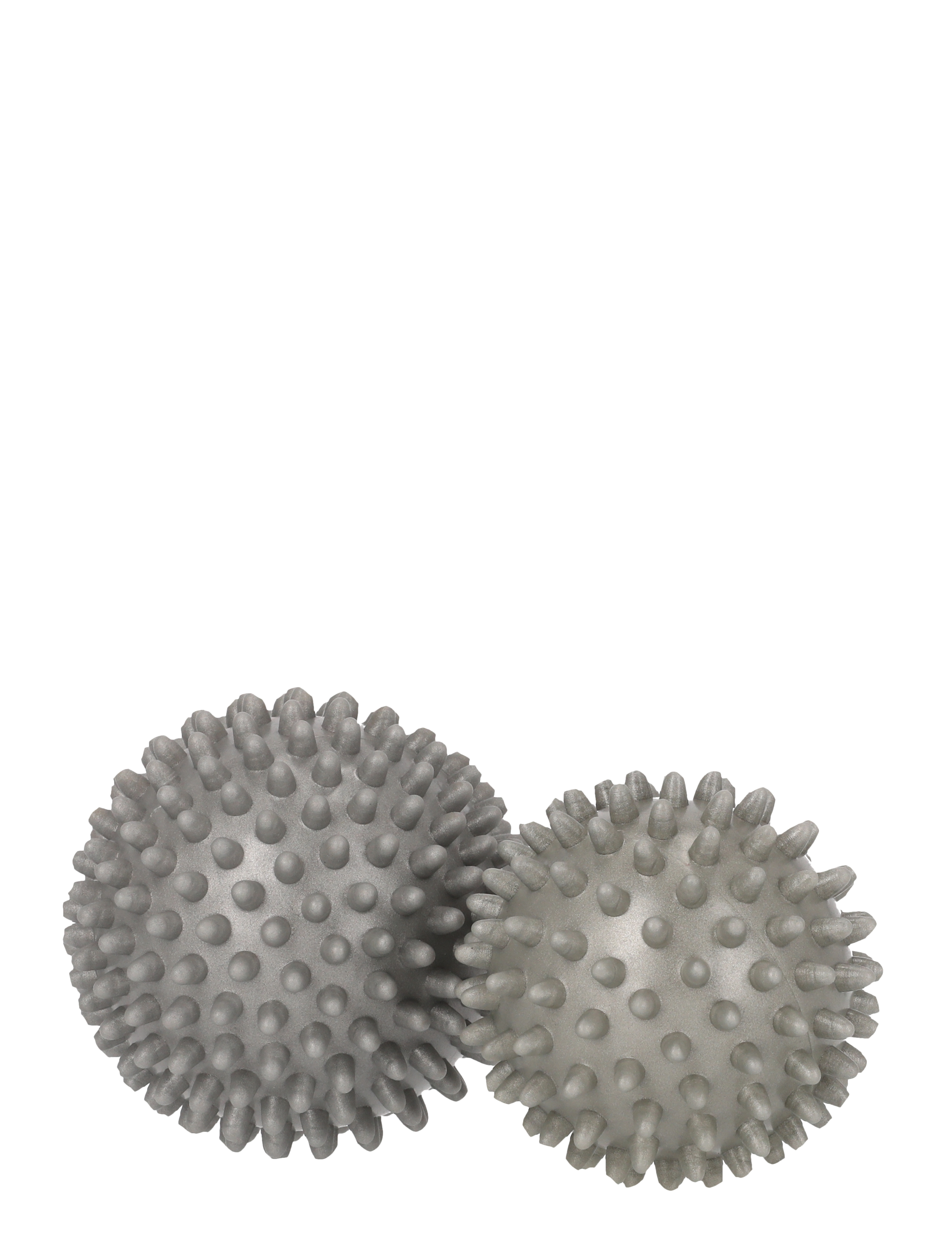 Endurance - Soft massage ball 2 pcs - foam rolls & massage balls - silver - 4