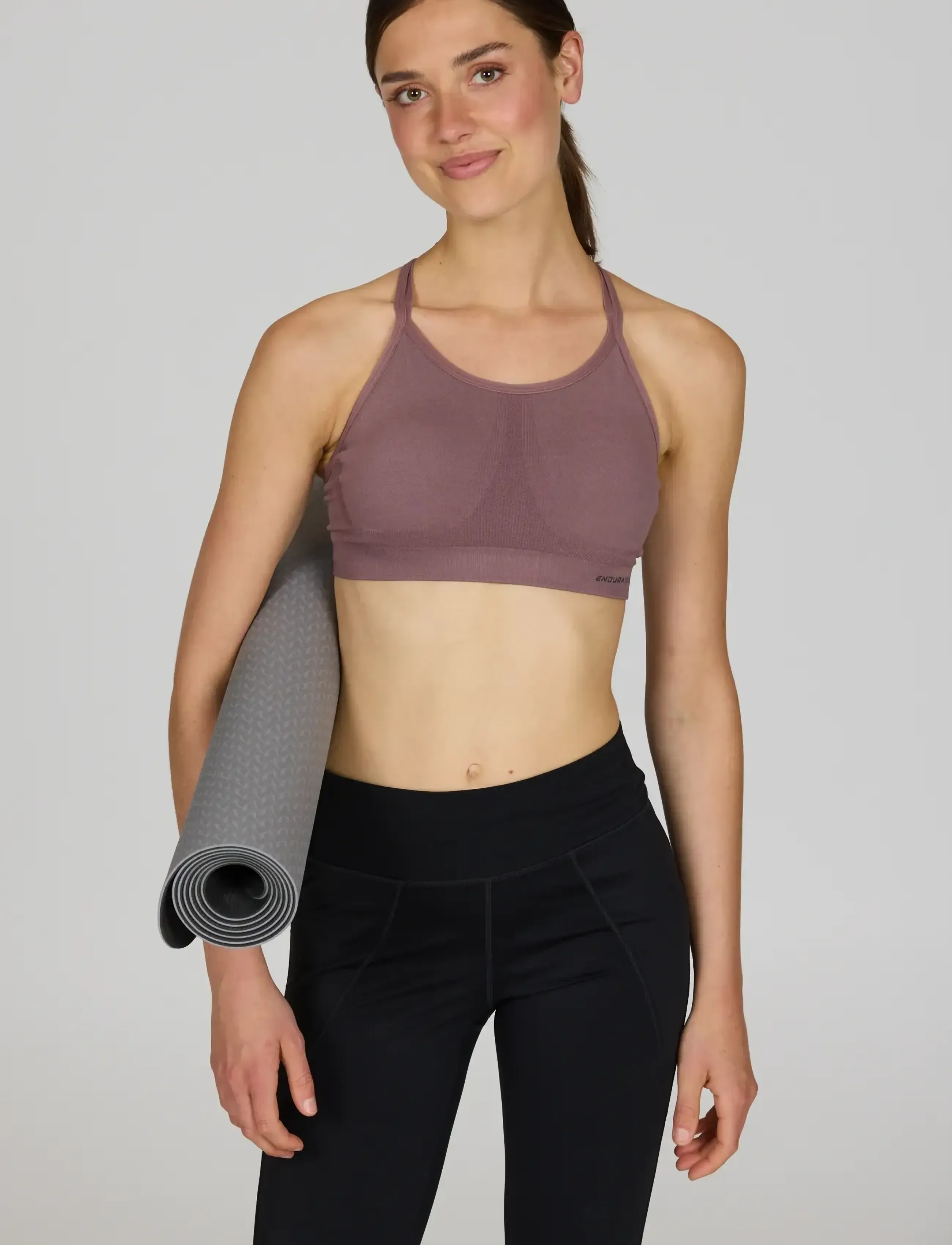 Endurance - Yoga matt 6 MM - trainingsmatten & zubehör - frost gray - 0