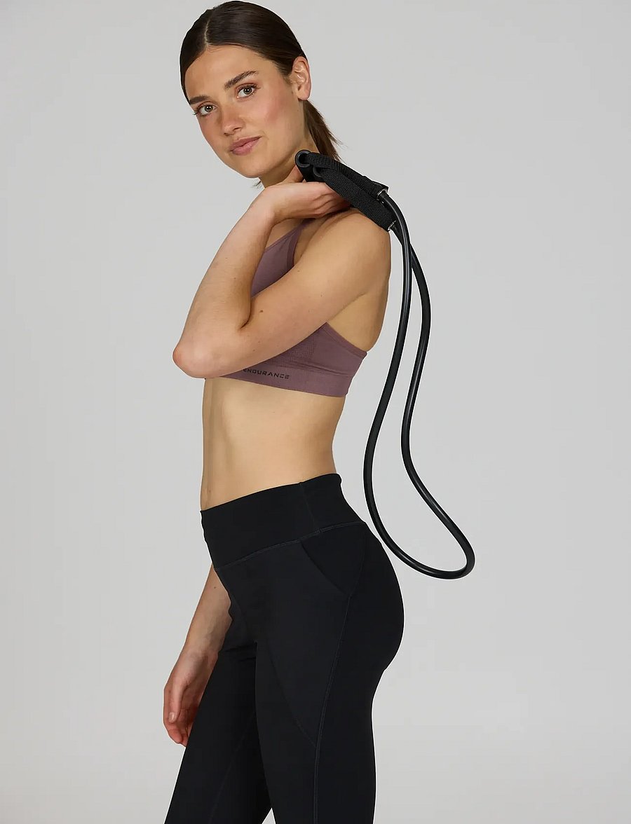 Endurance - Toning Tube - Medium - motståndsband - frost gray - 0