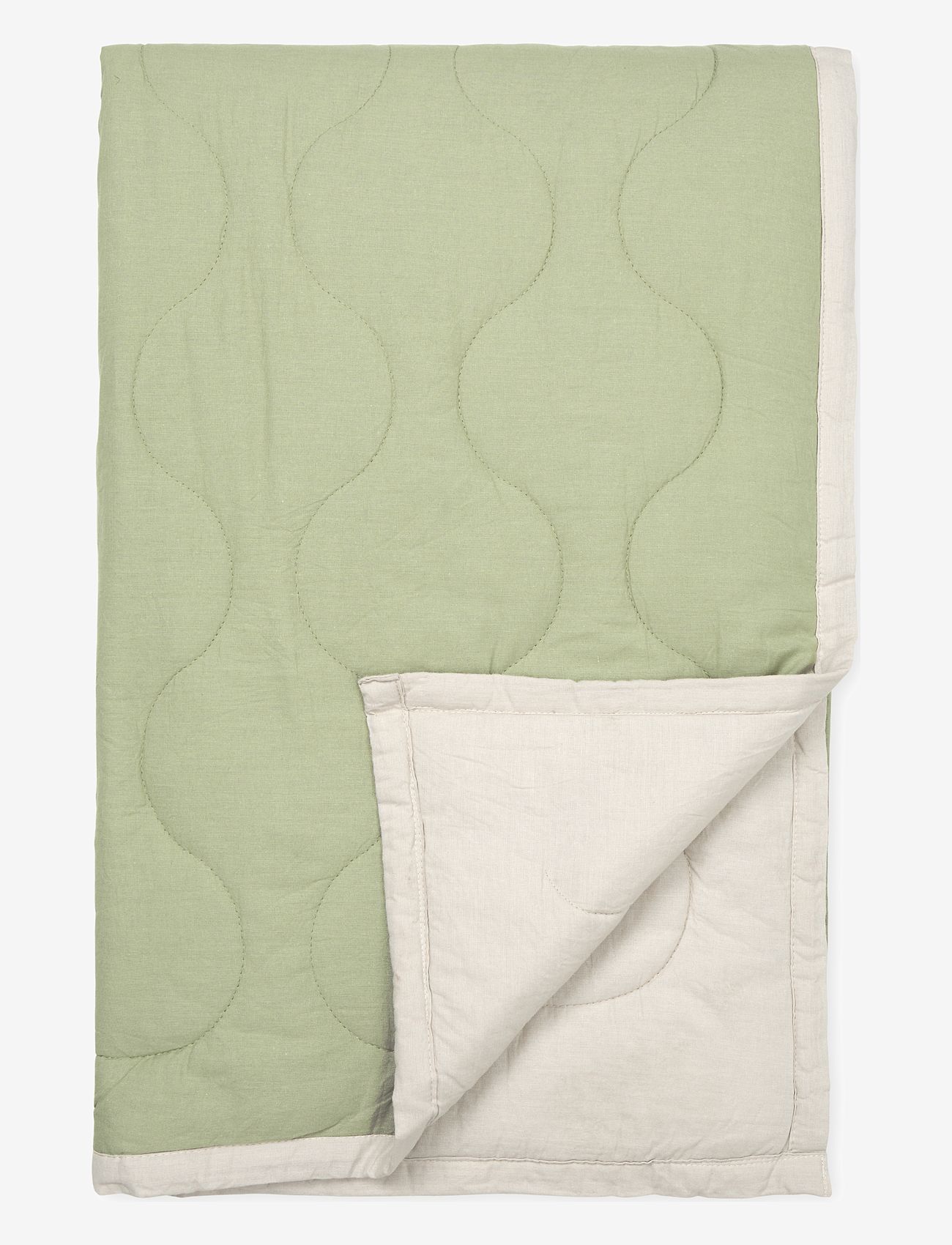 Engholm Textiles - Ellen Bedspread - dusty green - 0