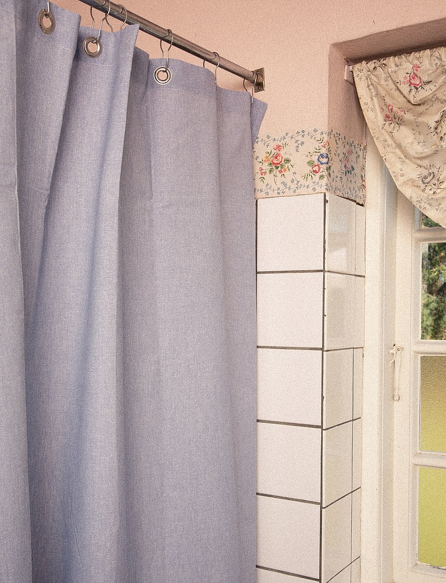 Engholm Textiles - Frida badeforhæng - dušikardinad - blue - 1