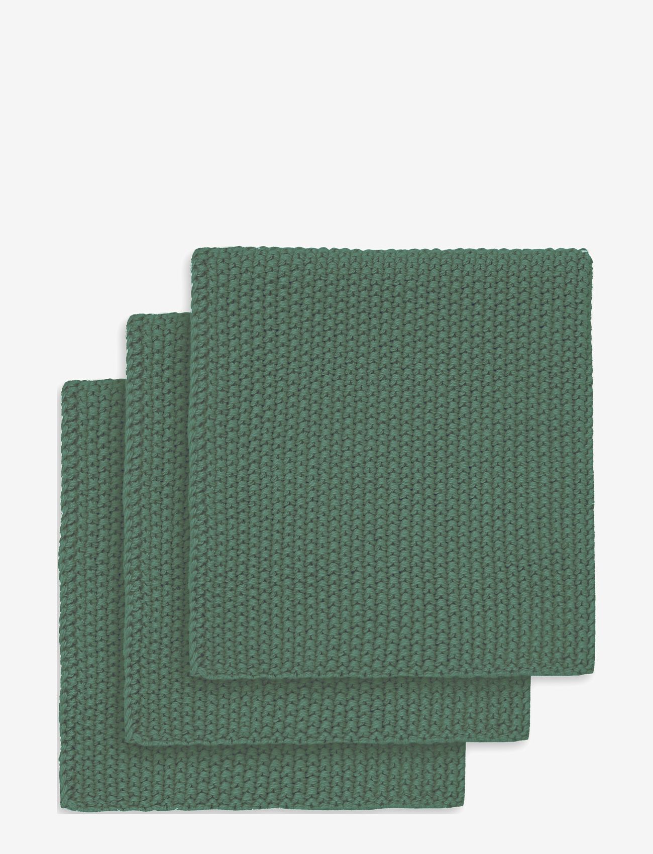 Engholm Textiles - LINE DISHCLOTH - disktrasor & diskborstar - forest green - 0