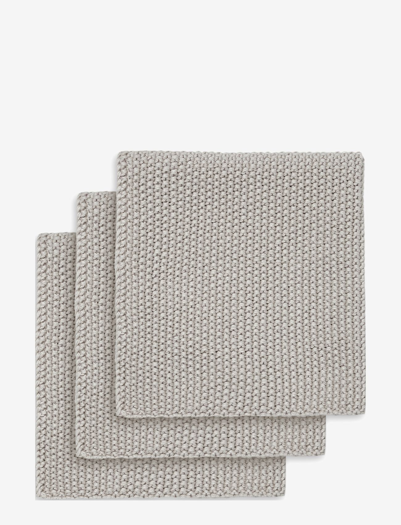 Engholm Textiles - LINE DISHCLOTH - trauku mazgājamās lupatiņas un birstes - grey - 0