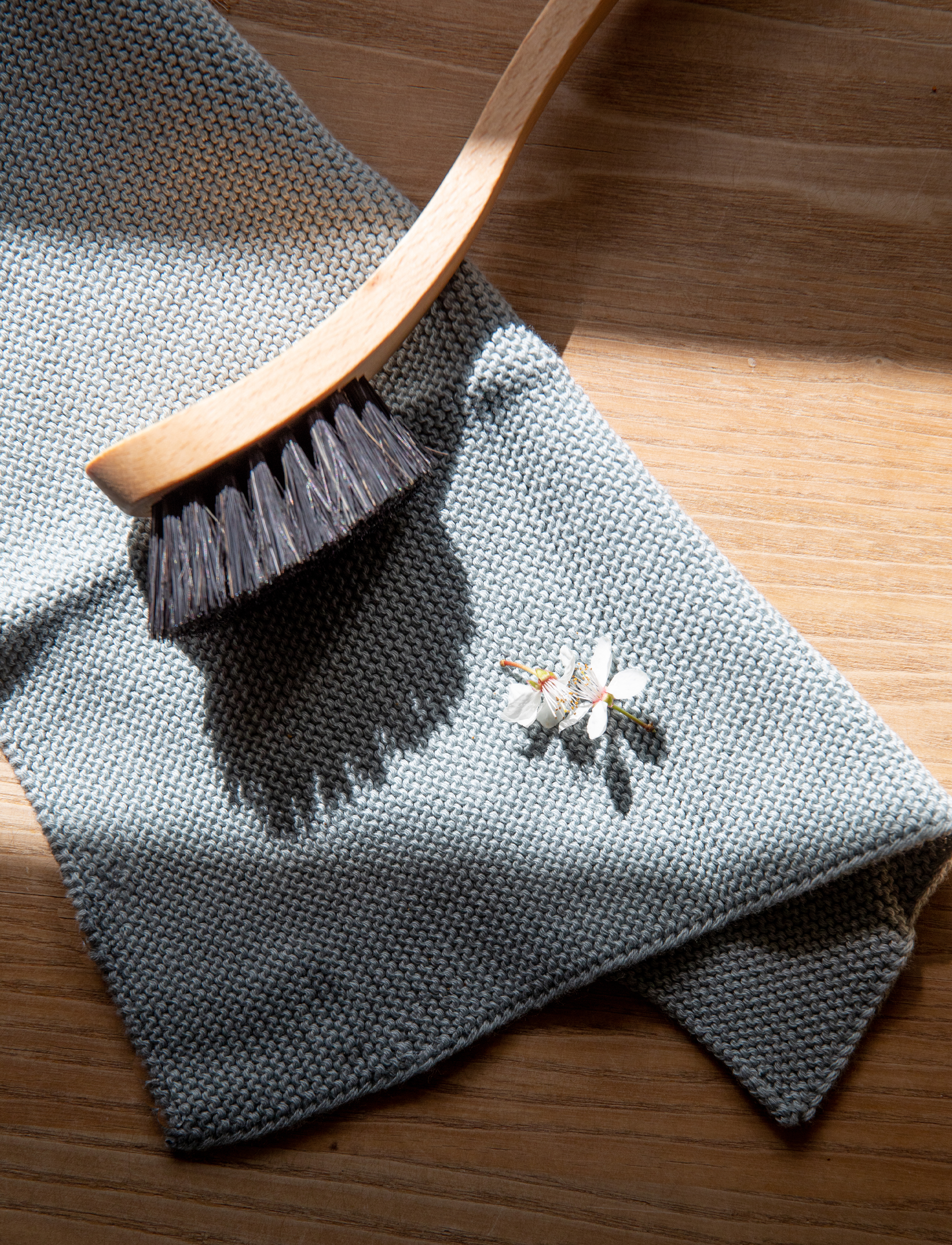 Engholm Textiles Line Dishcloth, 25X25 cm, Dishes, Grün - Cloths & Dishbrush, Homeware