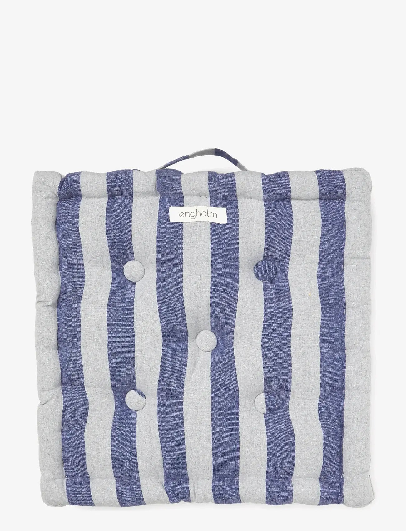 Engholm Textiles - CUSHIONS - stuhlkissen - denim - grey melange - 0