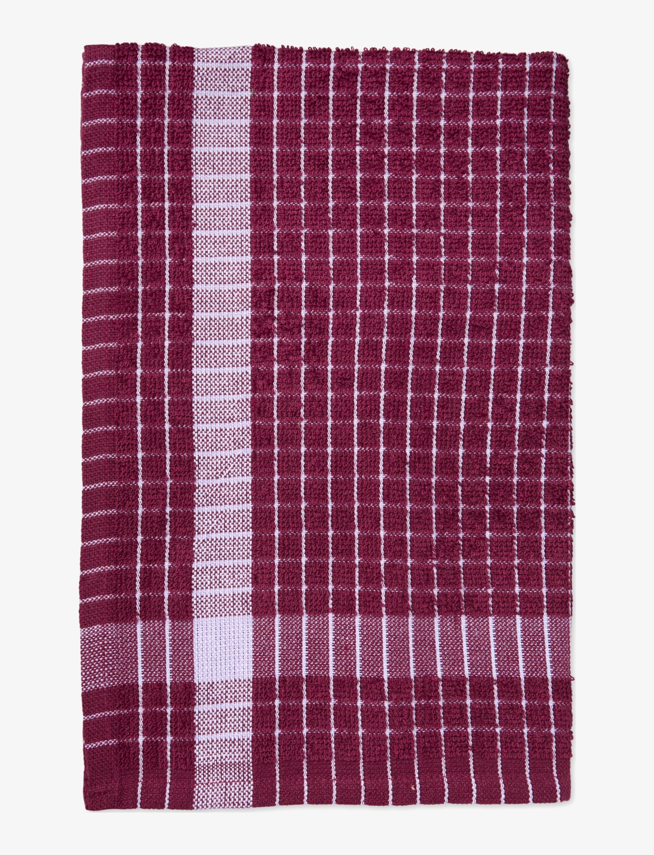 Engholm Textiles Petit frotte recycle - Engholm Textiles - PLUM / red