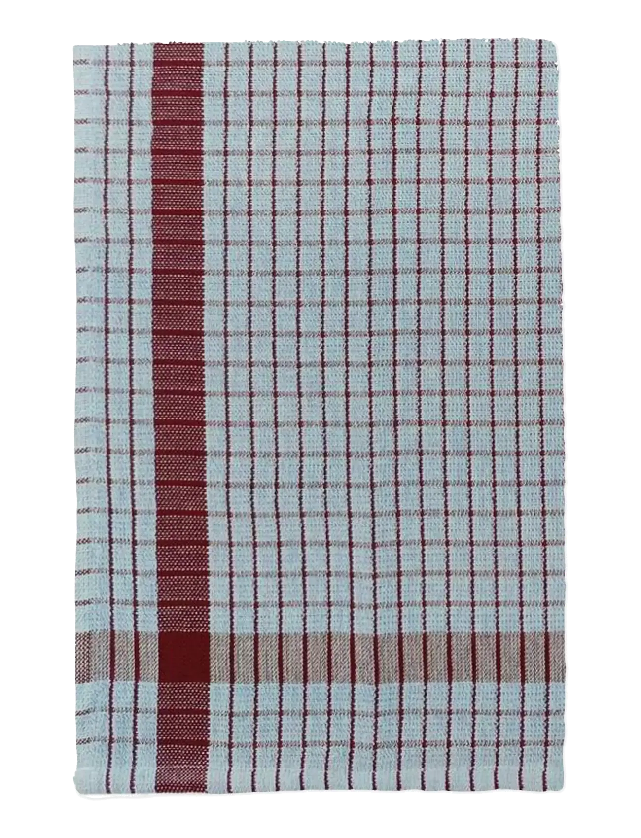 Engholm Textiles TEA TOWELS RECYCLE - FROTTE - Kökstextilier - BORDEAUX AND ICE BLUE / blue