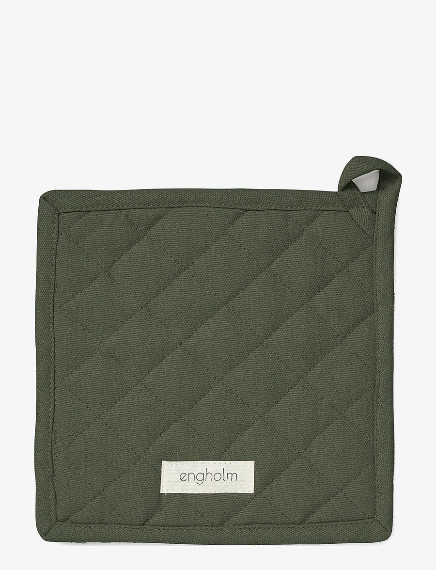 Engholm Textiles - Thor potholder - ahjukindad, pajalapid ja potihoidjad - army green - 0