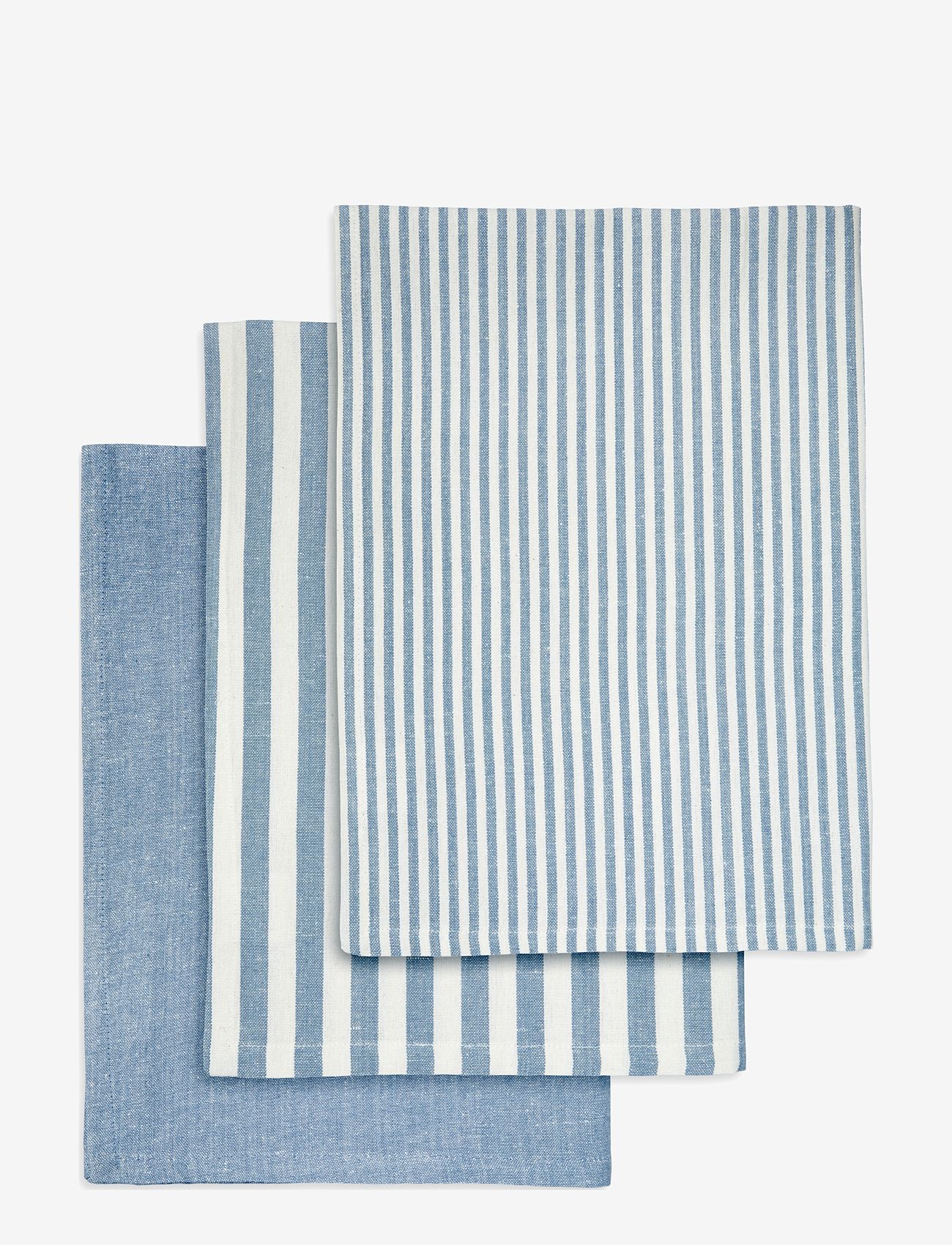 Engholm Textiles - TEA TOWELS RECYCLE - laveste priser - blue - 0