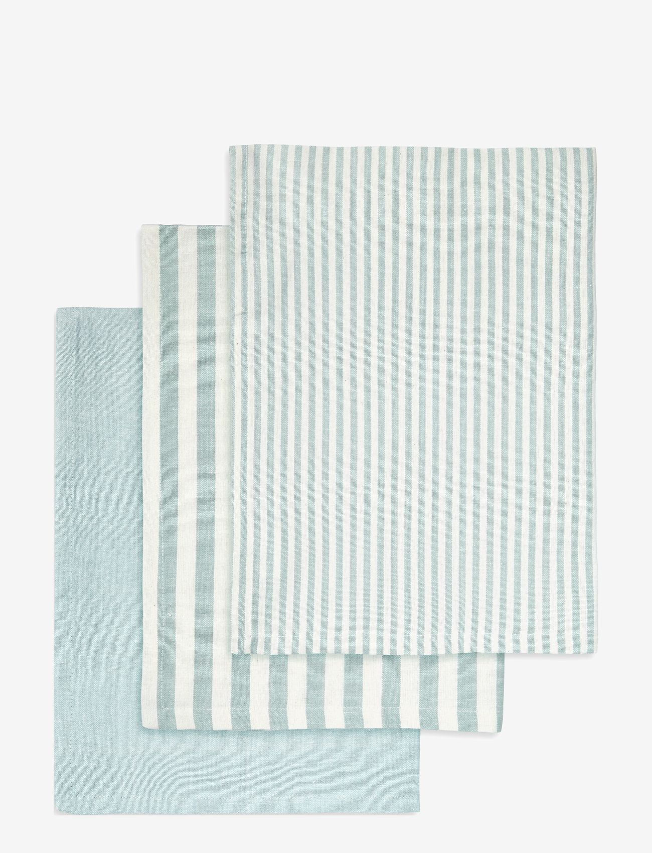 Engholm Textiles - TEA TOWELS RECYCLE - köögirätikud - turquoise - 0