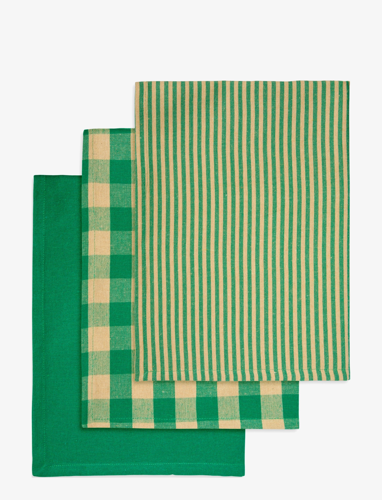 Engholm Textiles Tea Towels Recycle, Kitchen Håndklæde, Grøn, Str: 50X70CM