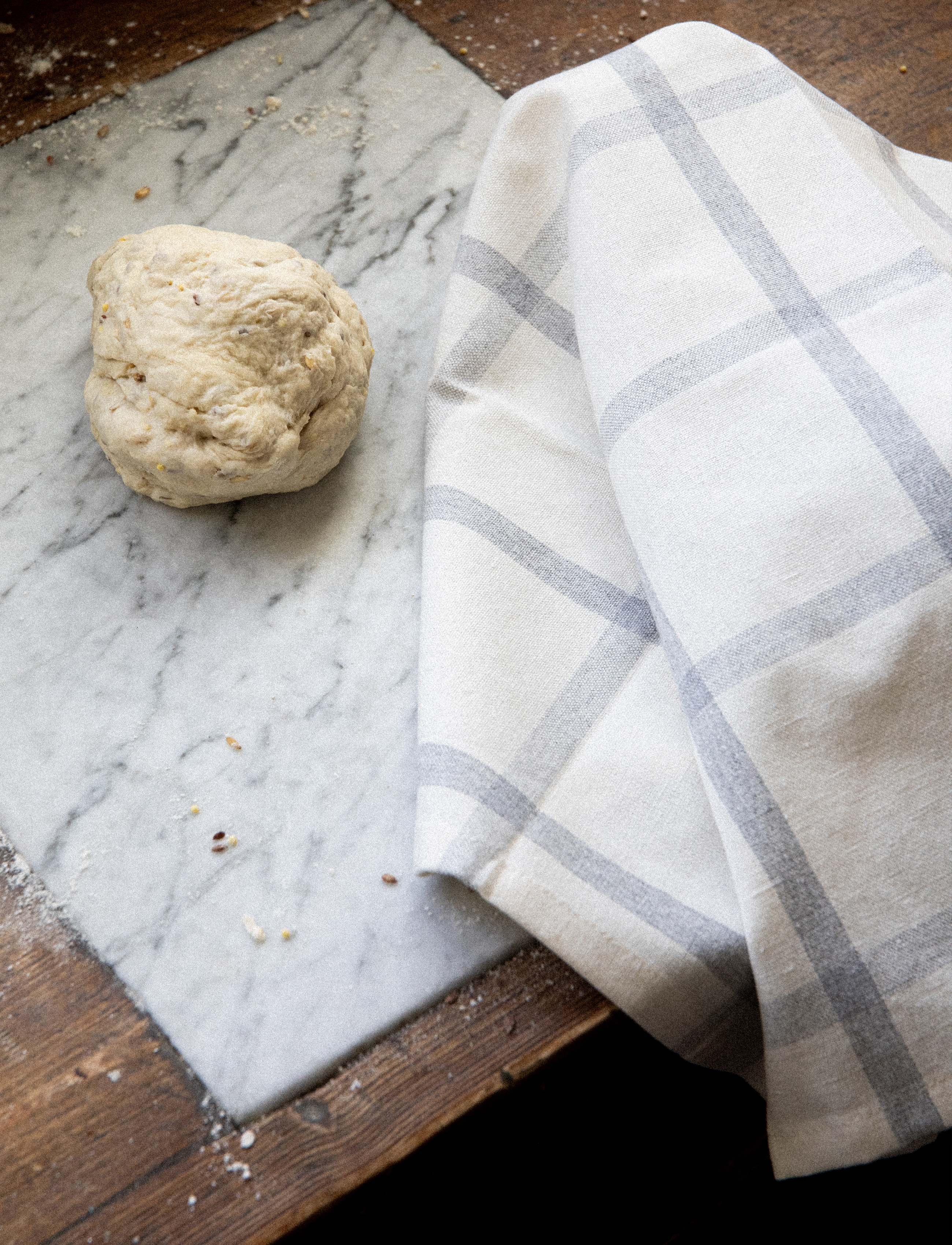 Engholm Textiles - TEA TOWELS RECYCLE - keukenhanddoeken - grey - 2