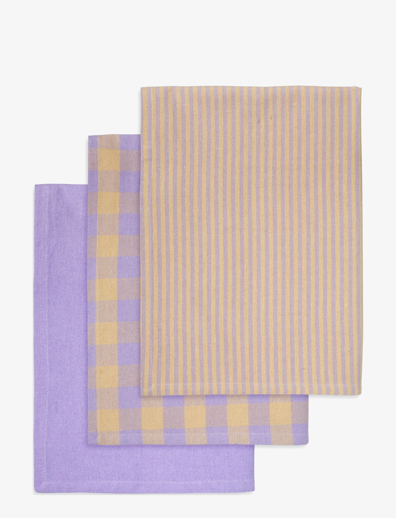 Engholm Textiles TEA TOWELS RECYCLE - Engholm Textiles - LAVENDER / purple