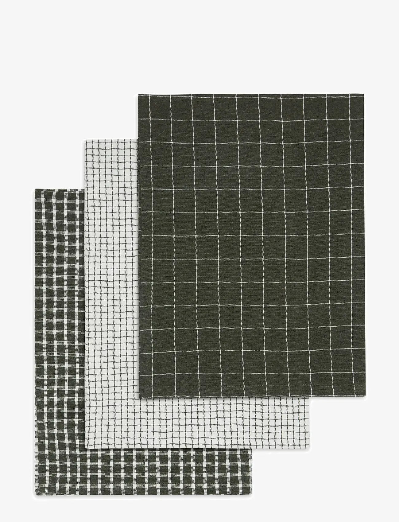 Engholm Textiles - Petit viskestykker recycle - köögirätikud - army grØn - 0