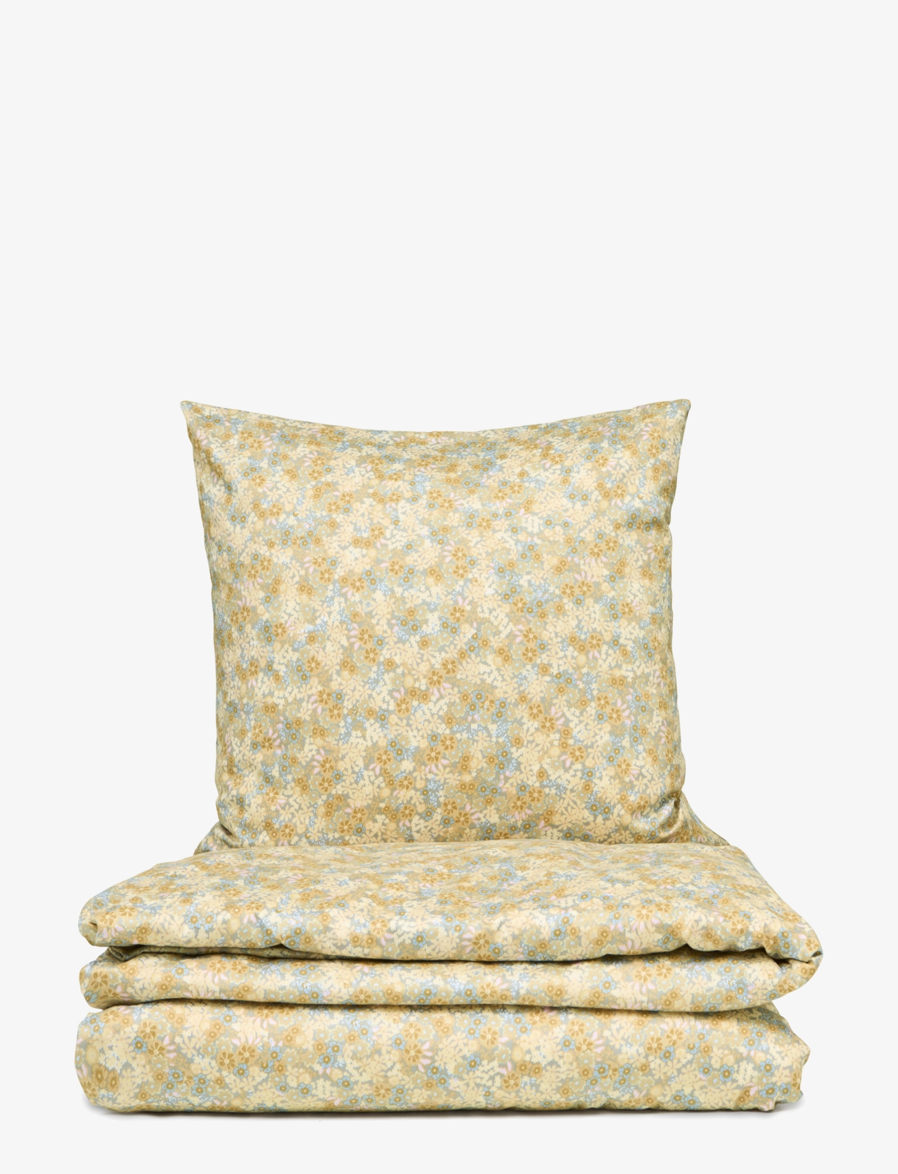 Engholm Textiles Ina Sateen, Bed Sæt, Beige, Str: 140X220;60X63CM