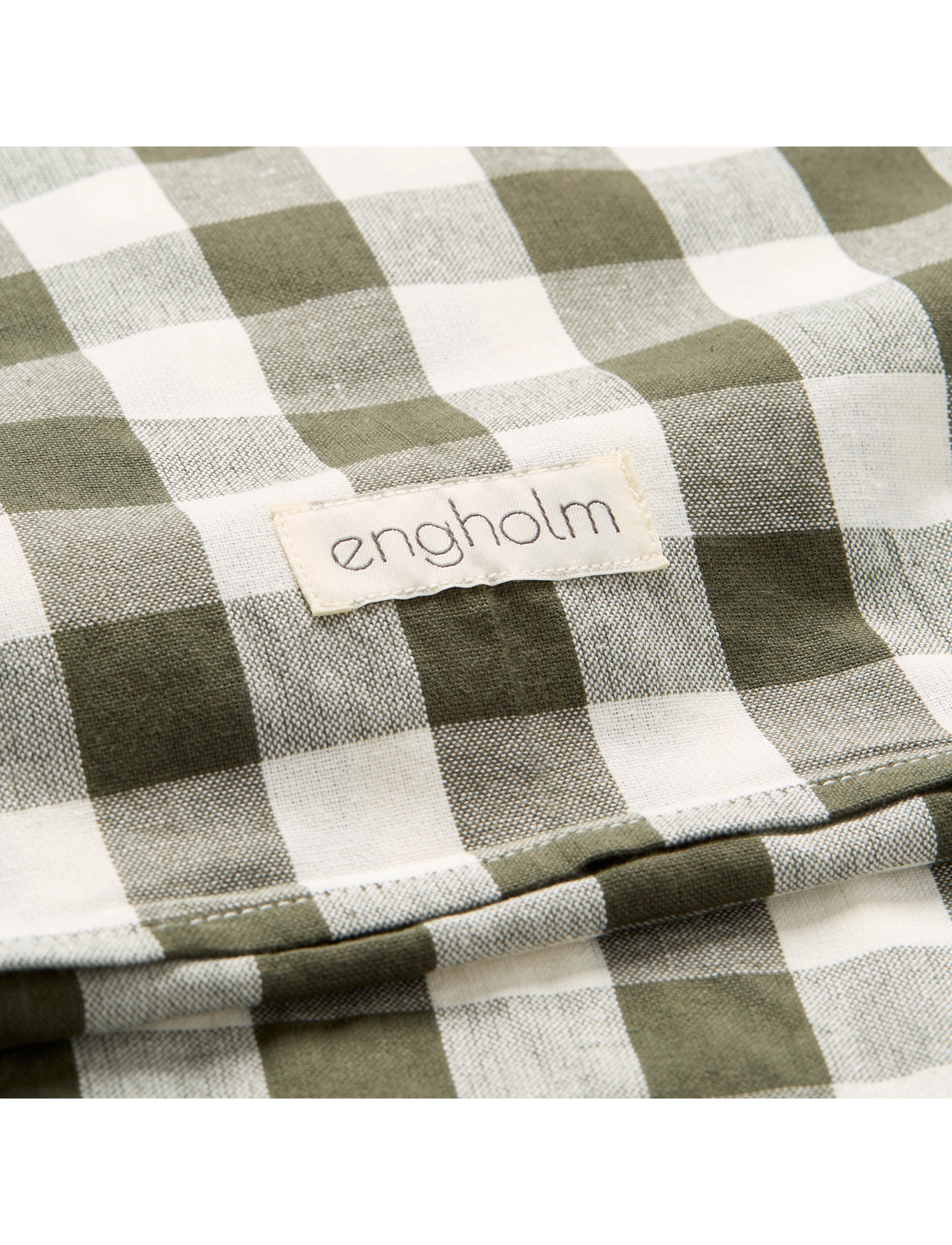 Engholm Textiles - Birk Recycle - rúmfatasett - army - 2