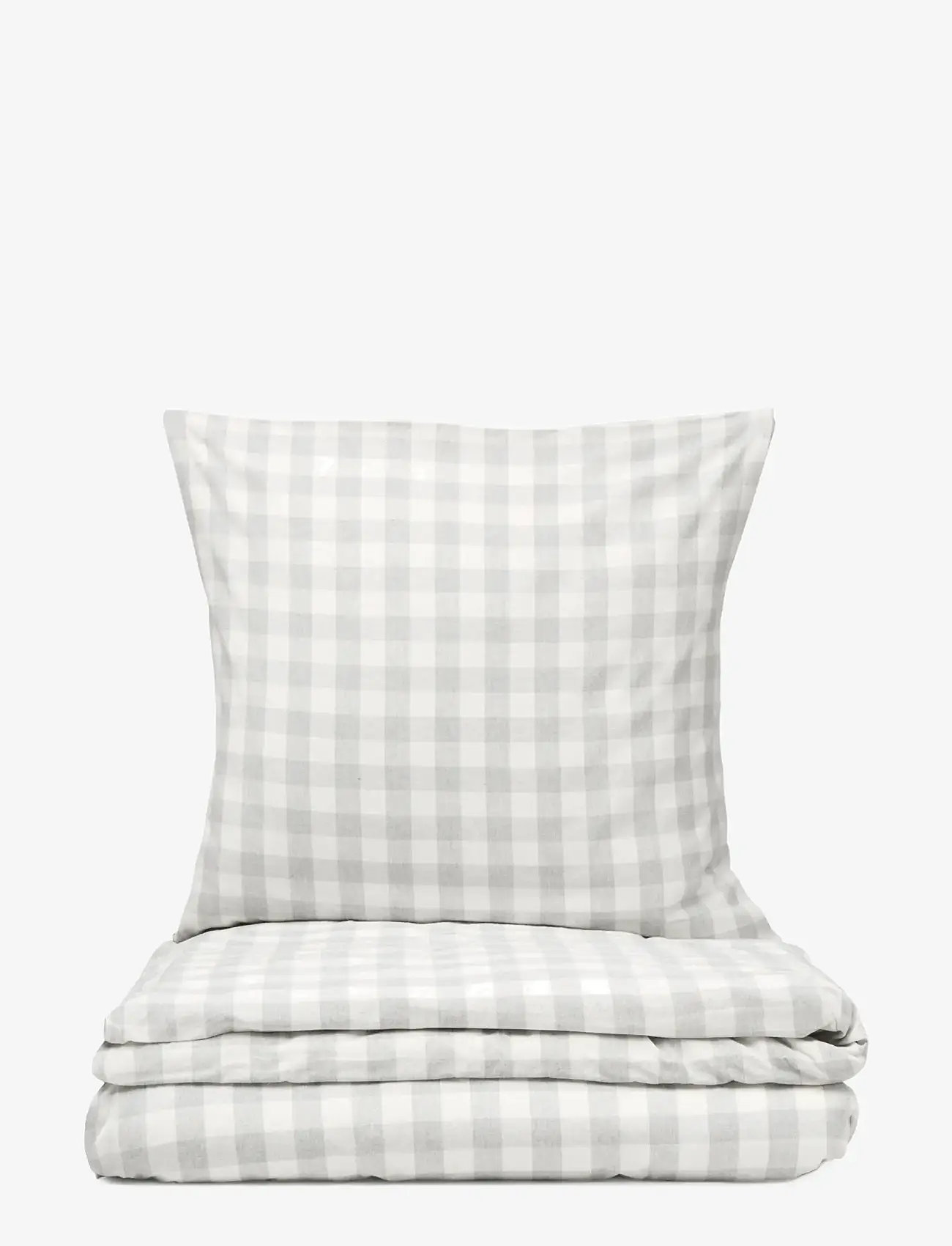 Engholm Textiles - Sengesæt Birk Recycled Cotton/Poly -Sky Blue - sengesæt - grey - 0