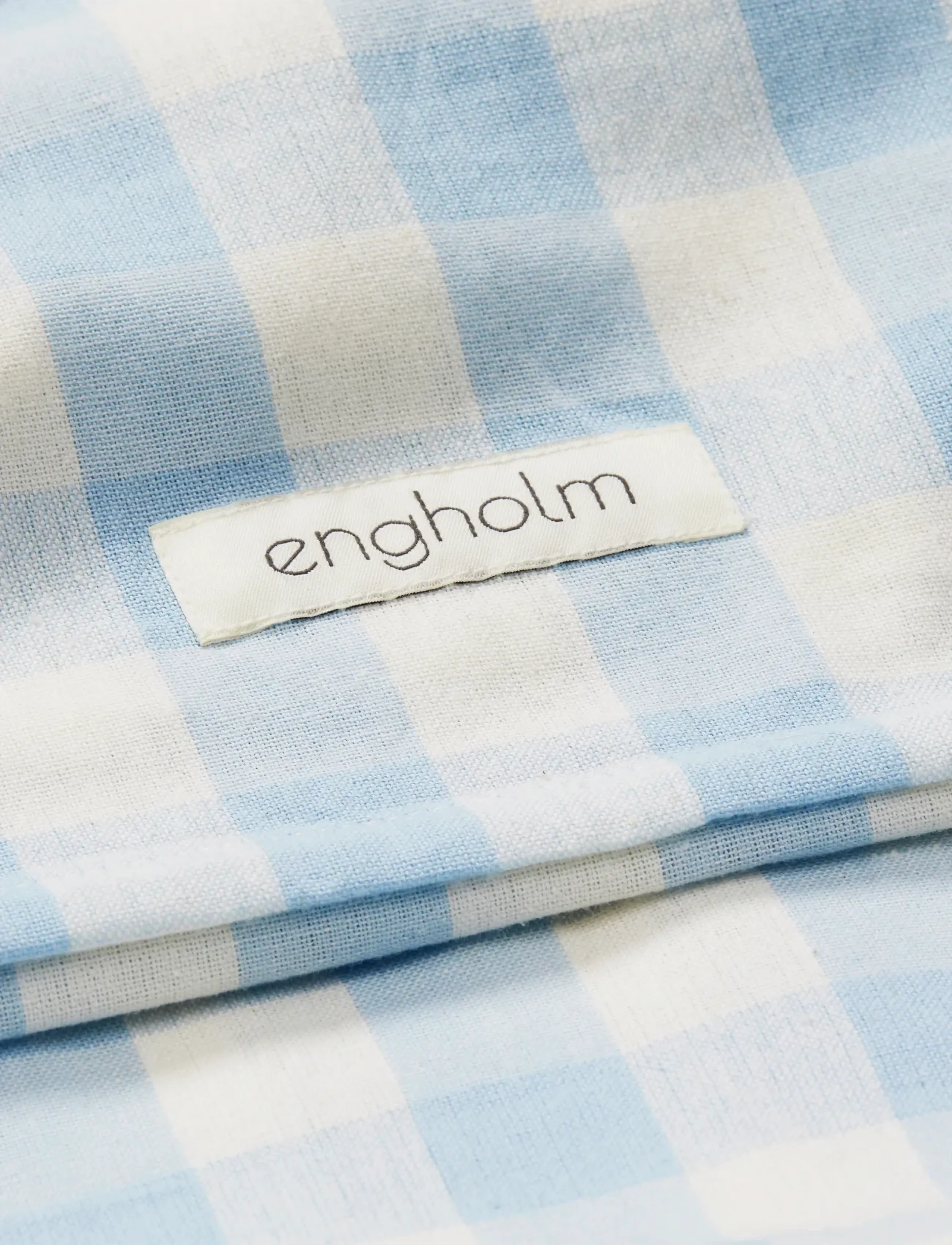 Engholm Textiles - Birk Recycle - komplety pościeli - sky blue - 1