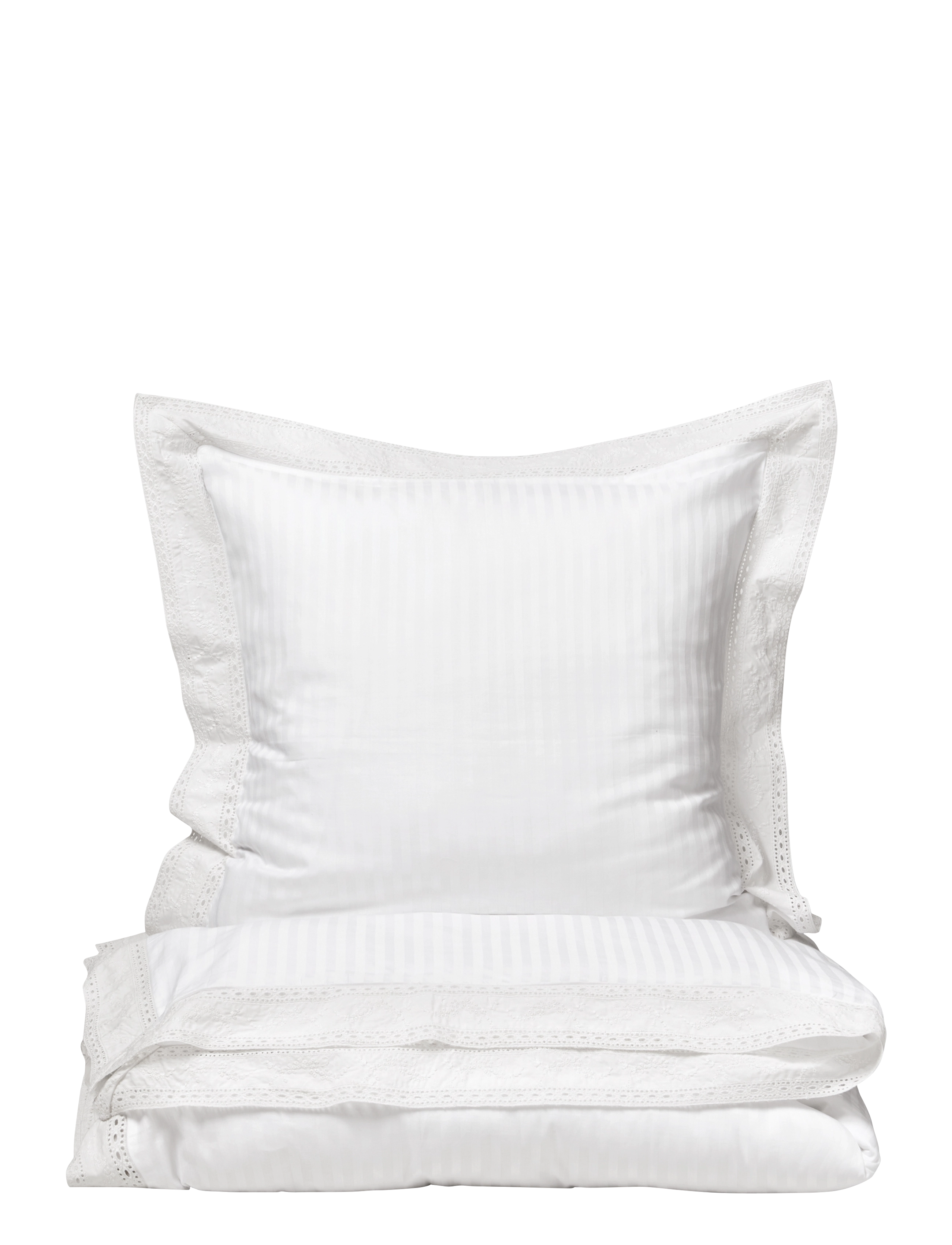 Engholm Textiles Elisabeth Lace, 140X200;60X63 cm, White, Sengetekstiler > Sengesæt, Unisex