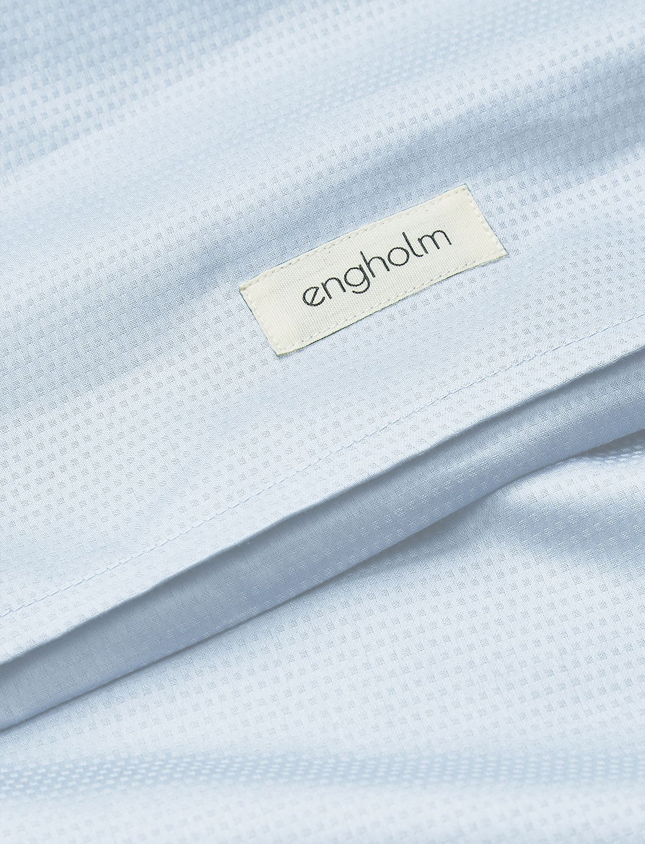 Engholm Textiles - LUNA DOBBY - sengesæt - baby blue - 1