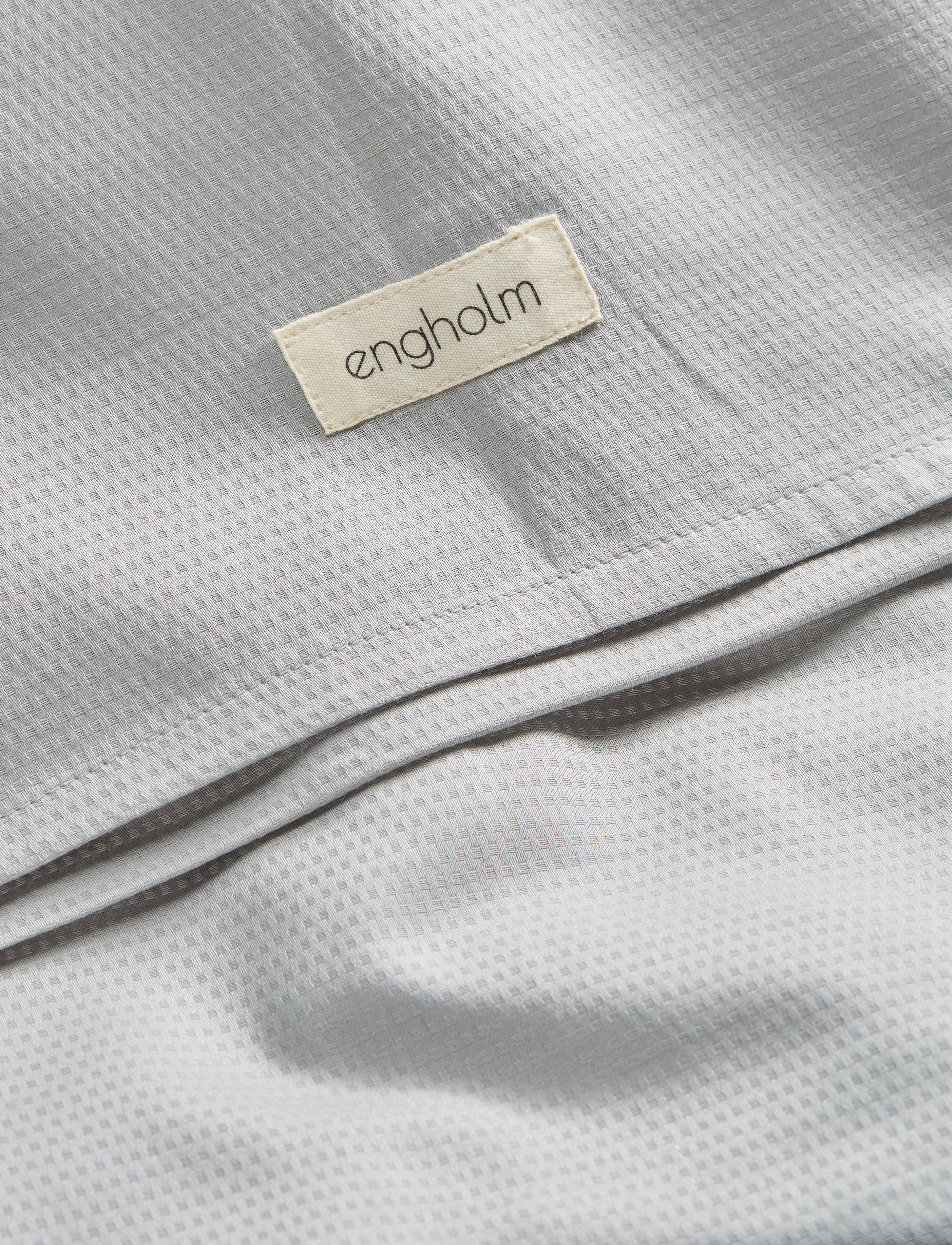 Engholm Textiles - LUNA DOBBY - sengesæt - grey - 2