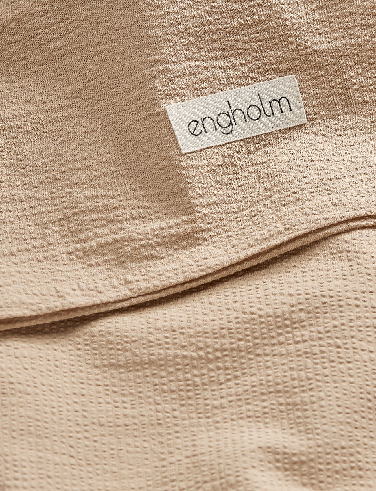 Engholm Textiles - EMMA SEERSUCKER - sengesæt - burnt orange - 1