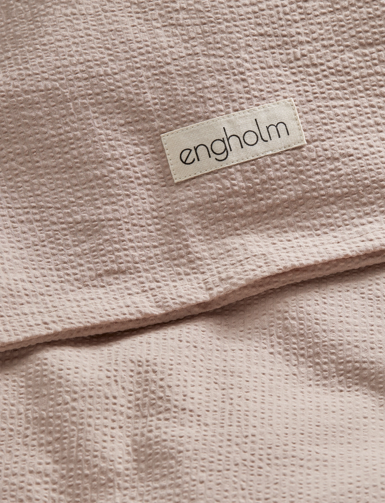 Engholm Textiles - EMMA SEERSUCKER - sengesæt - old rose - 1