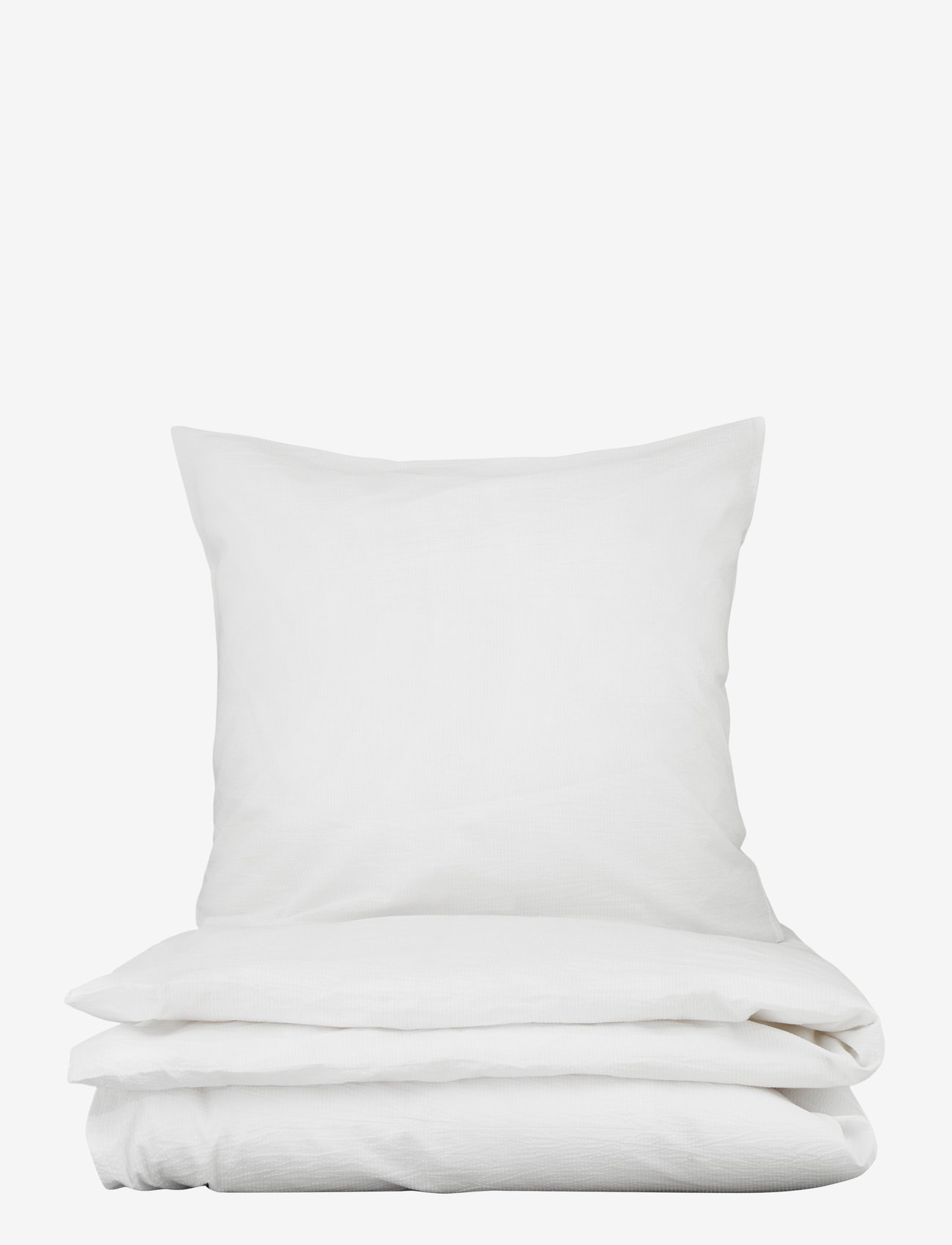 Engholm Textiles - EMMA SEERSUCKER - sengesæt - white - 0