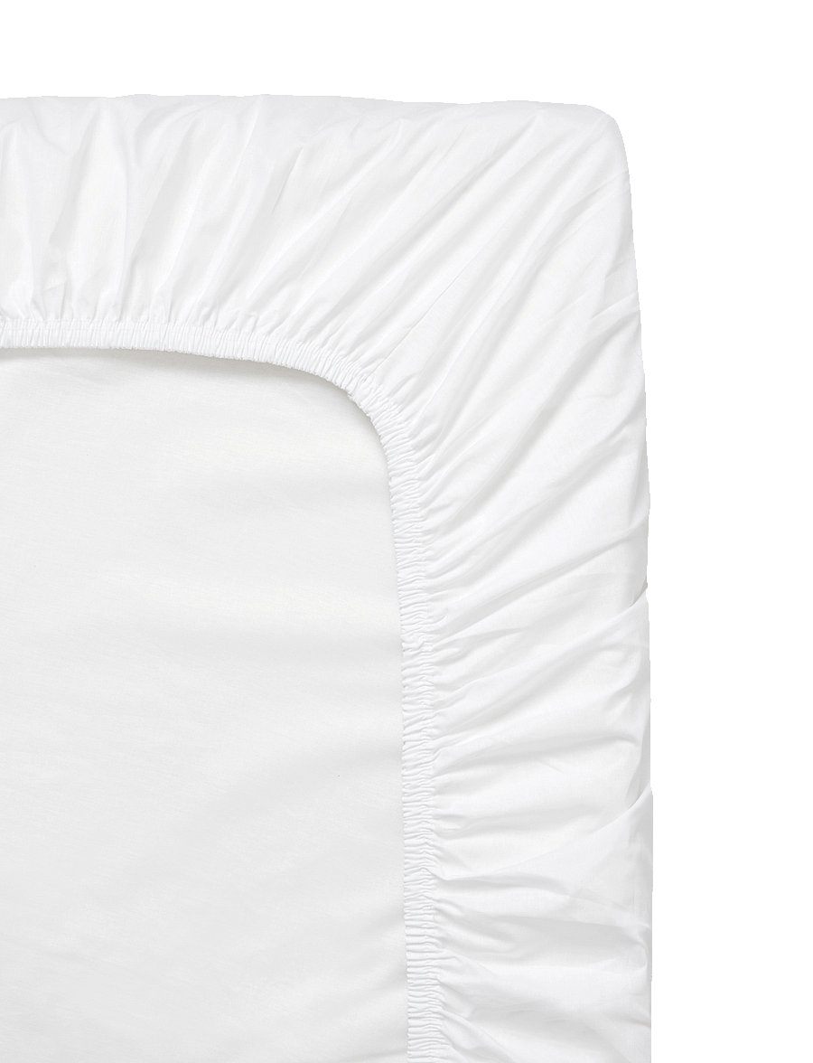 Engholm Textiles - Jersey faconlagen - spannbettlaken - hvid - 0