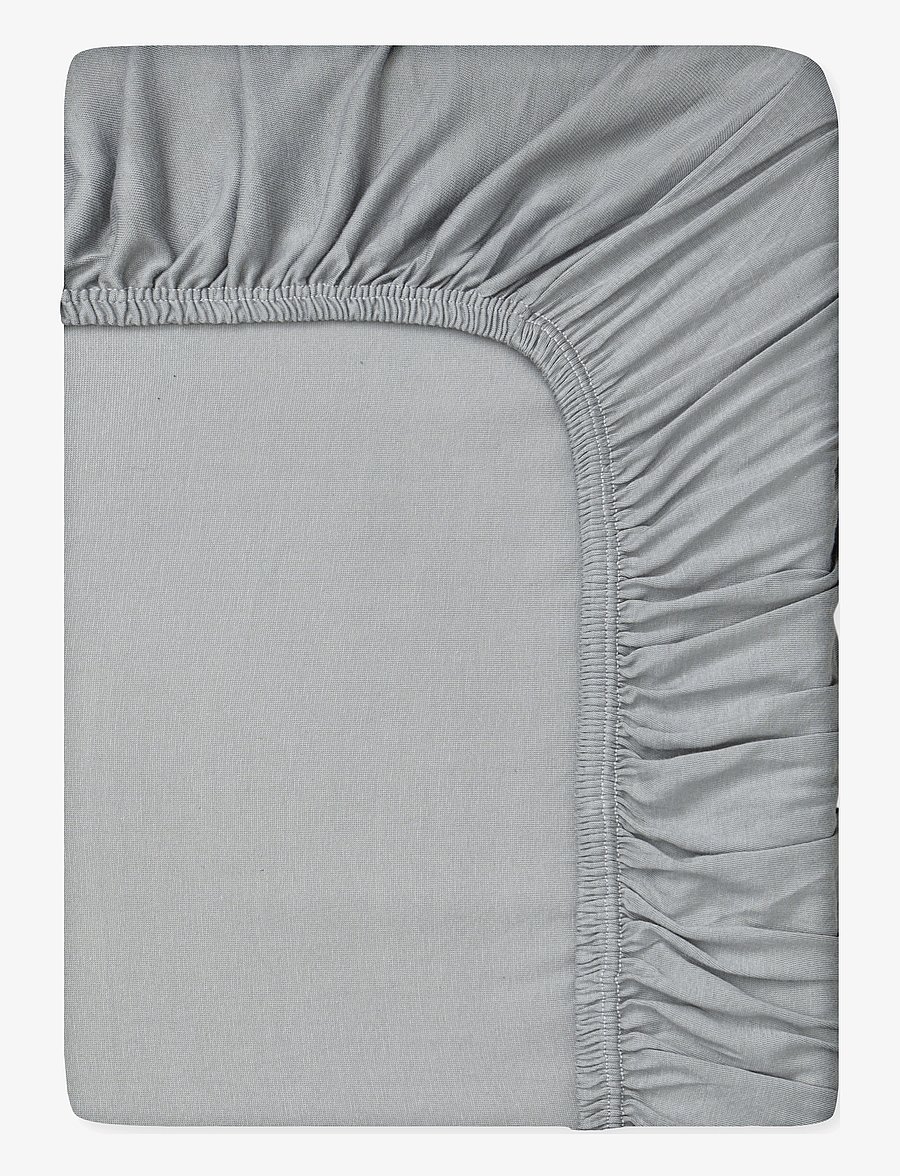 Engholm Textiles - Jersey faconlagen - paklodės su guma - grÅ - 0