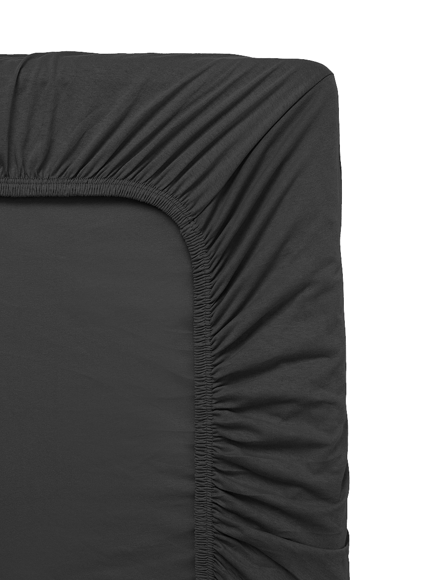 Engholm Textiles - FACONLAGEN SATIN - paklodės su guma - sort - 0