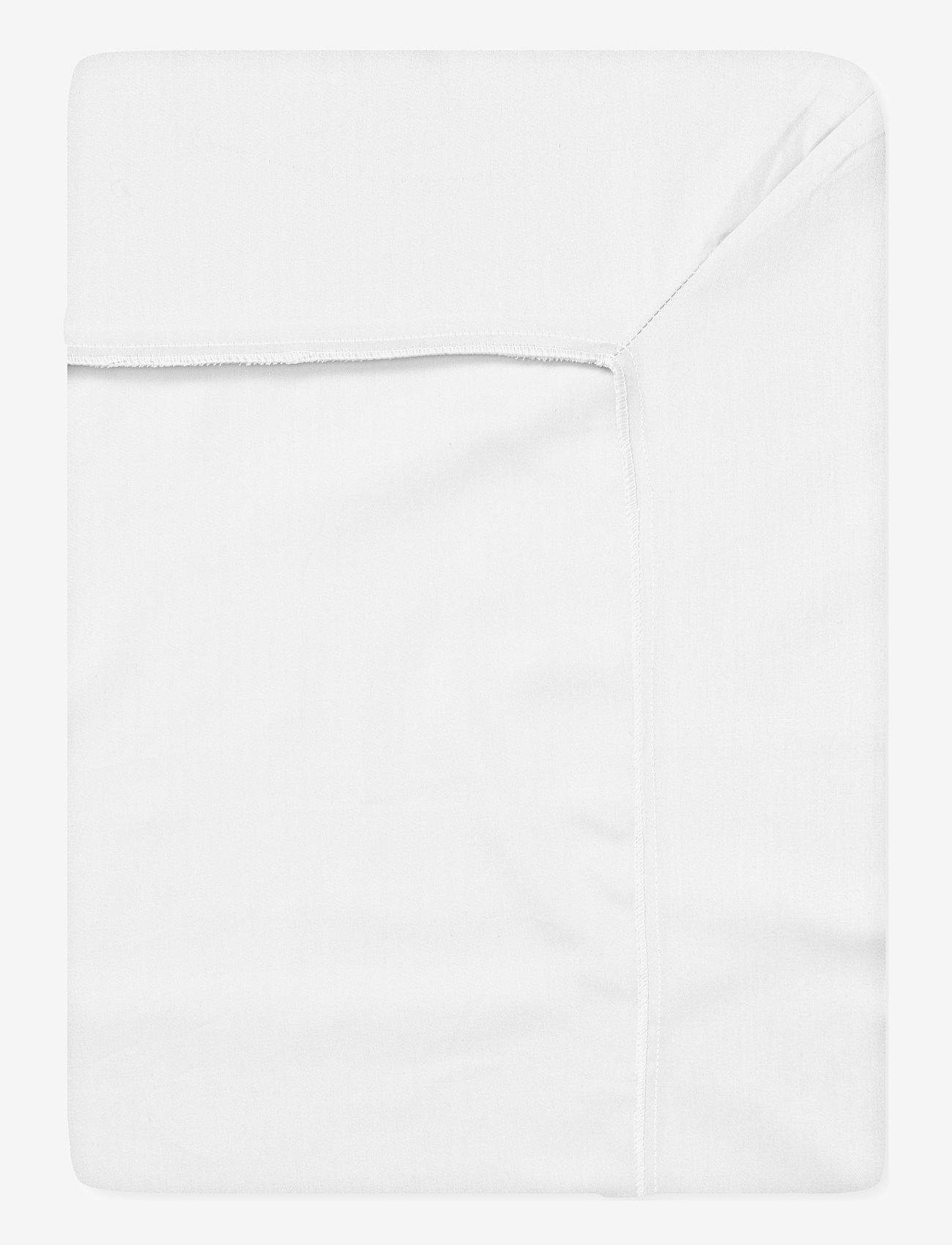 Engholm Textiles - KUVERTLAGEN SATIN - formsyet lagen - hvid - 0