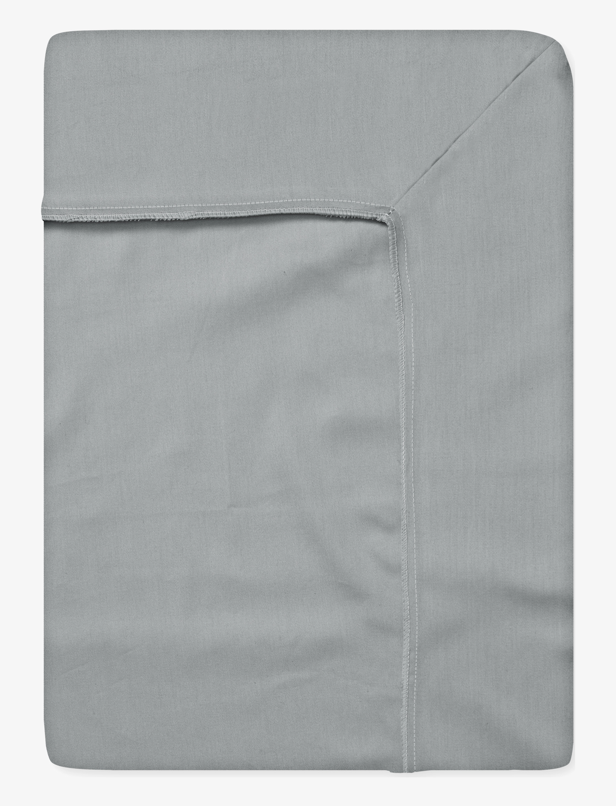 ENGHOLM TEXTILES Kuvertlagen Satin Grau - 180X200X25CM - Unisex