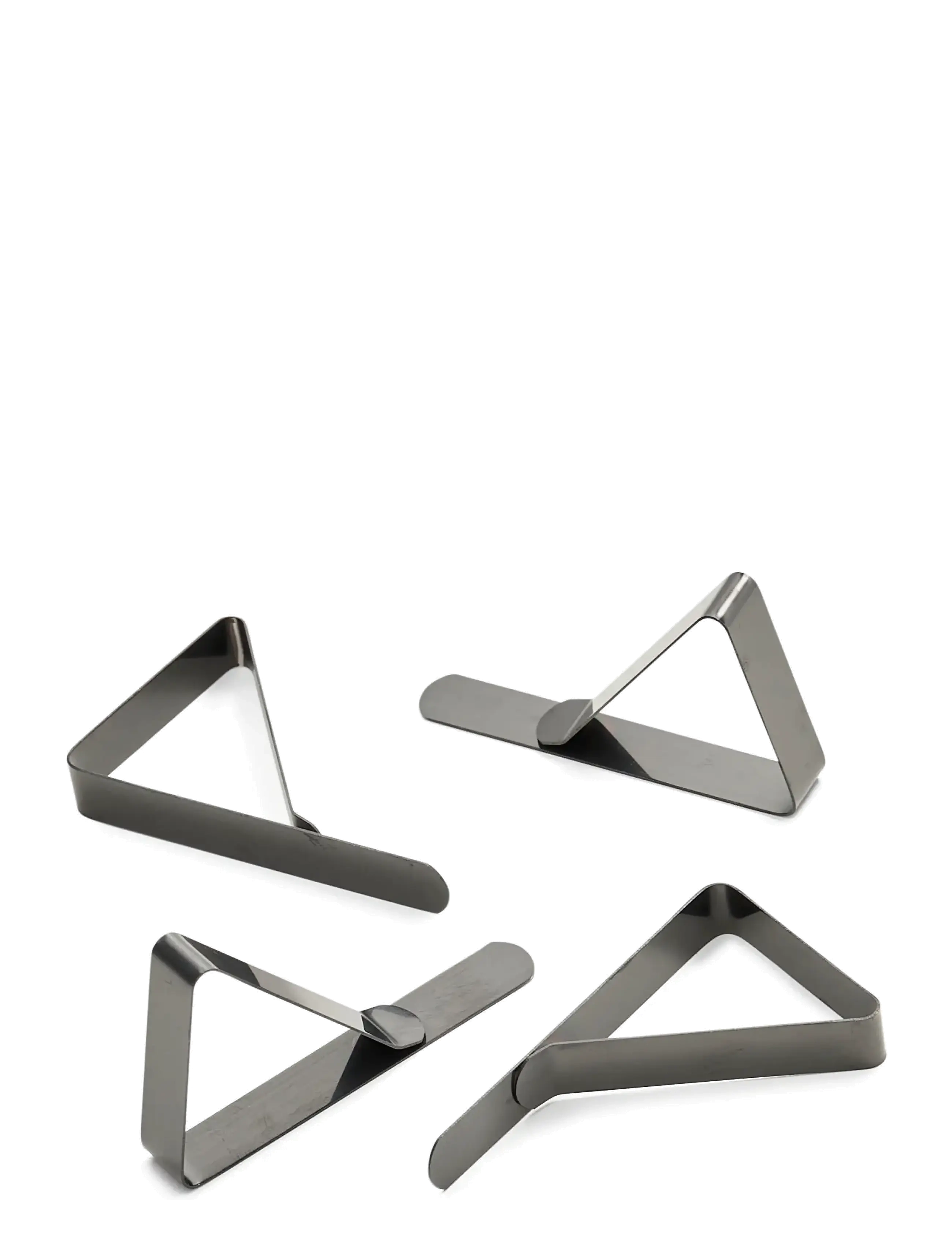 Dugklemmer 4 stk. - SORT