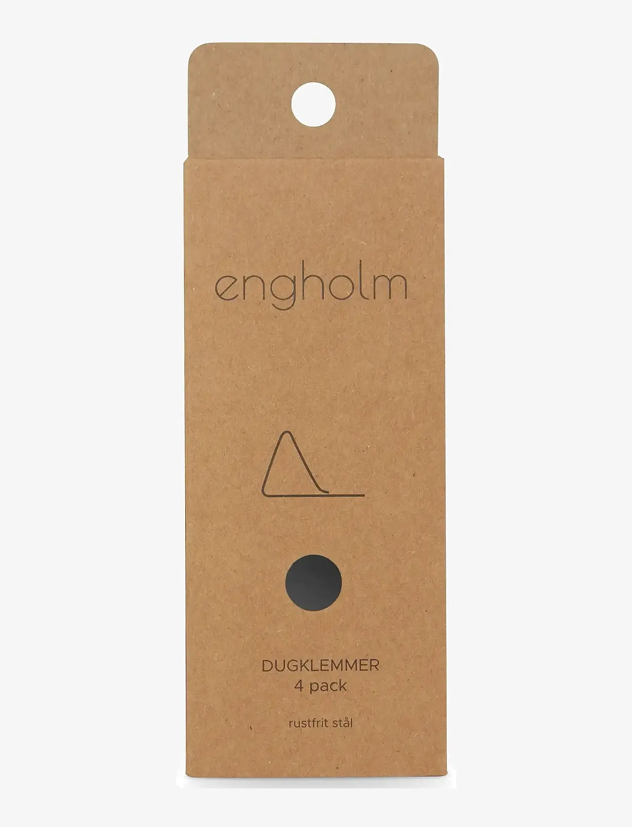 Engholm Textiles - Dugklemmer 4 stk. - köp efter pris - sort - 1
