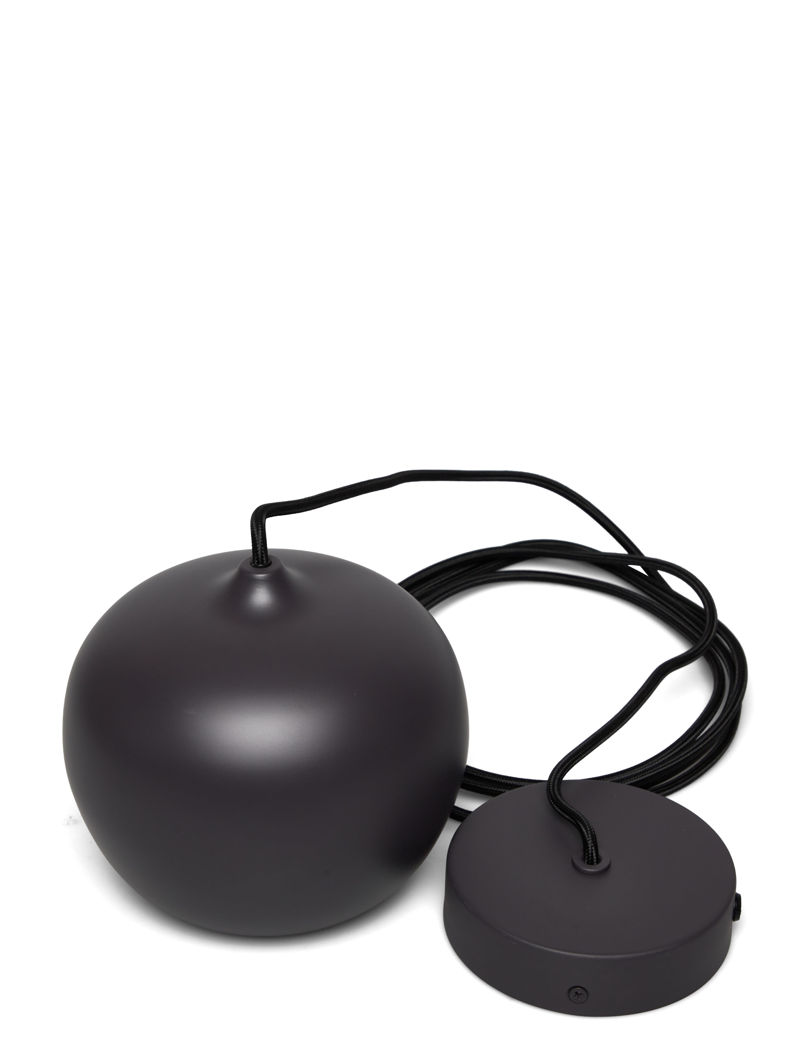 ENKEL LIVING - Apple small pendant - deckenleuchte - matt black - 1