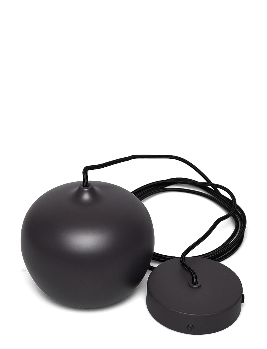 ENKEL LIVING - Apple small pendant - pakabinami šviestuvai - matt black - 2