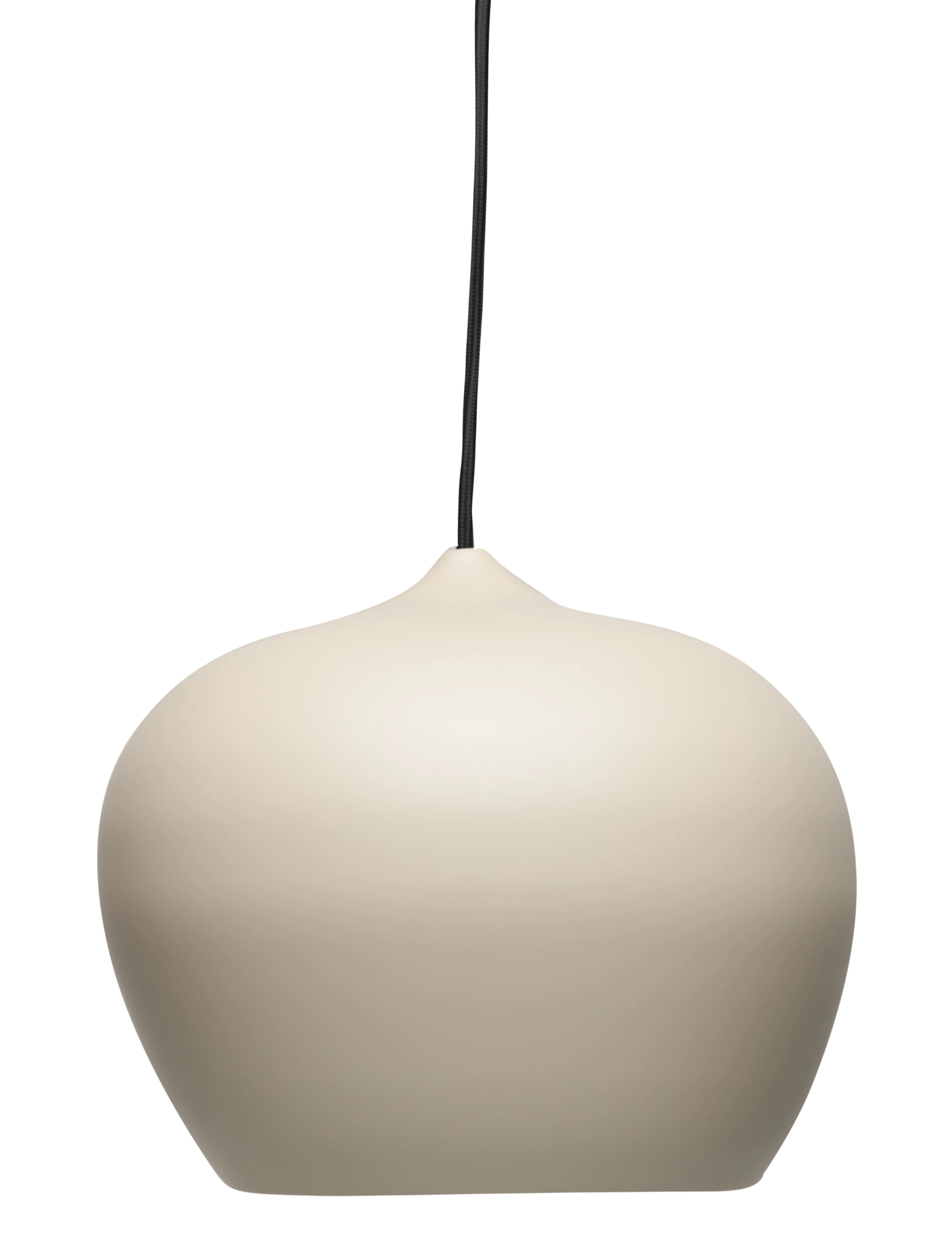 ENKEL LIVING Apple Medium Pendant - Beige - Ø25X32.0CM