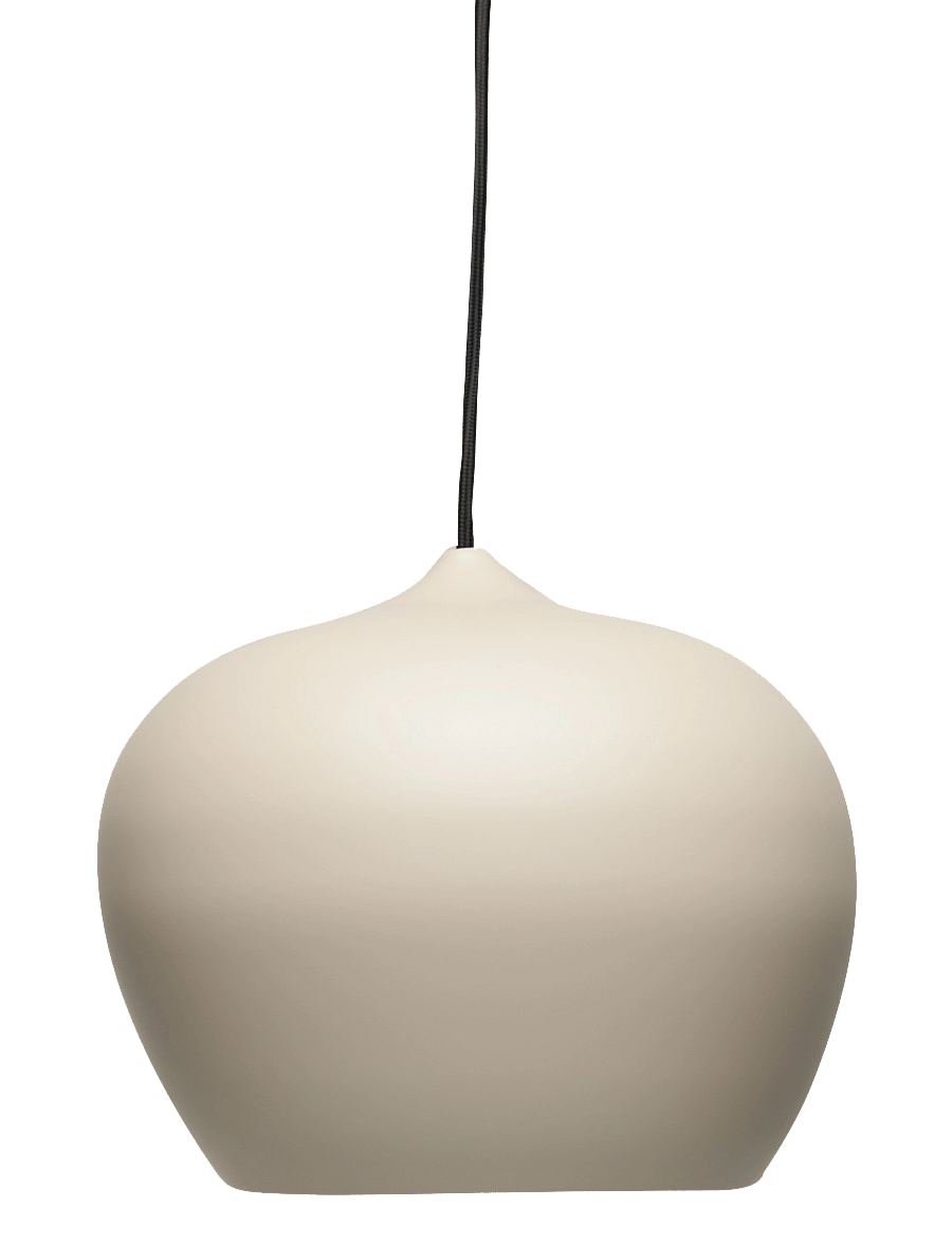 ENKEL LIVING - Apple medium pendant - hanglampen - matt beige - 0