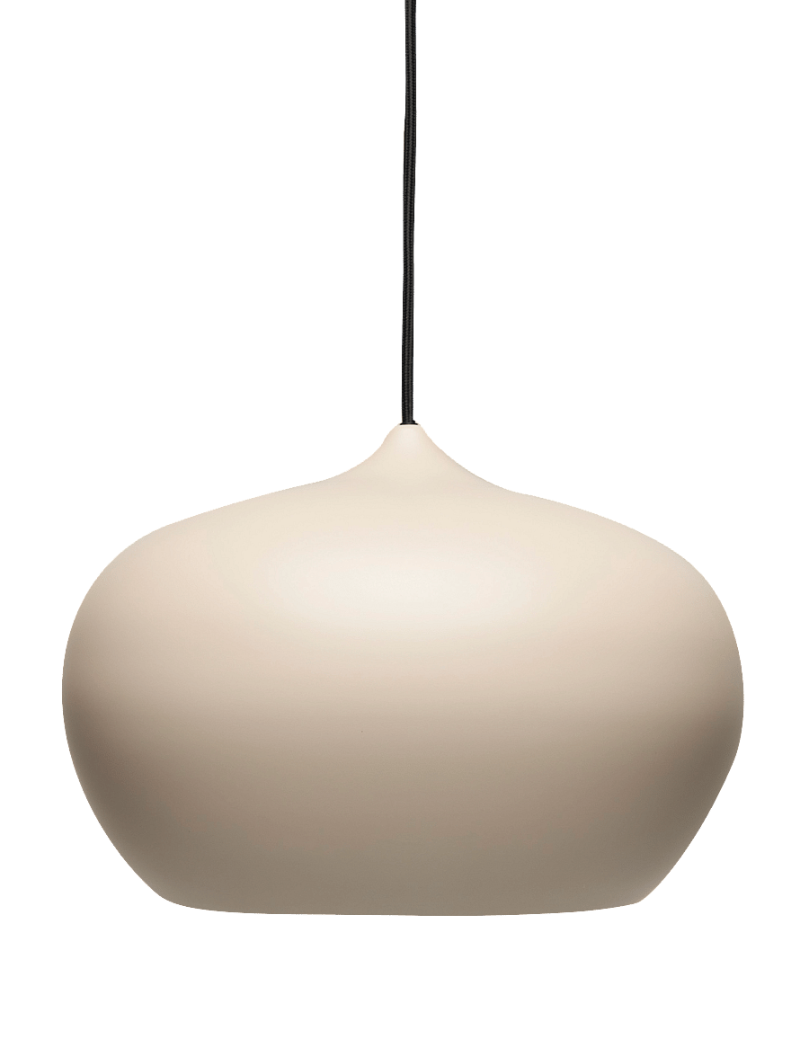 ENKEL LIVING - Apple large pendant - pakabinami šviestuvai - matt beige - 1