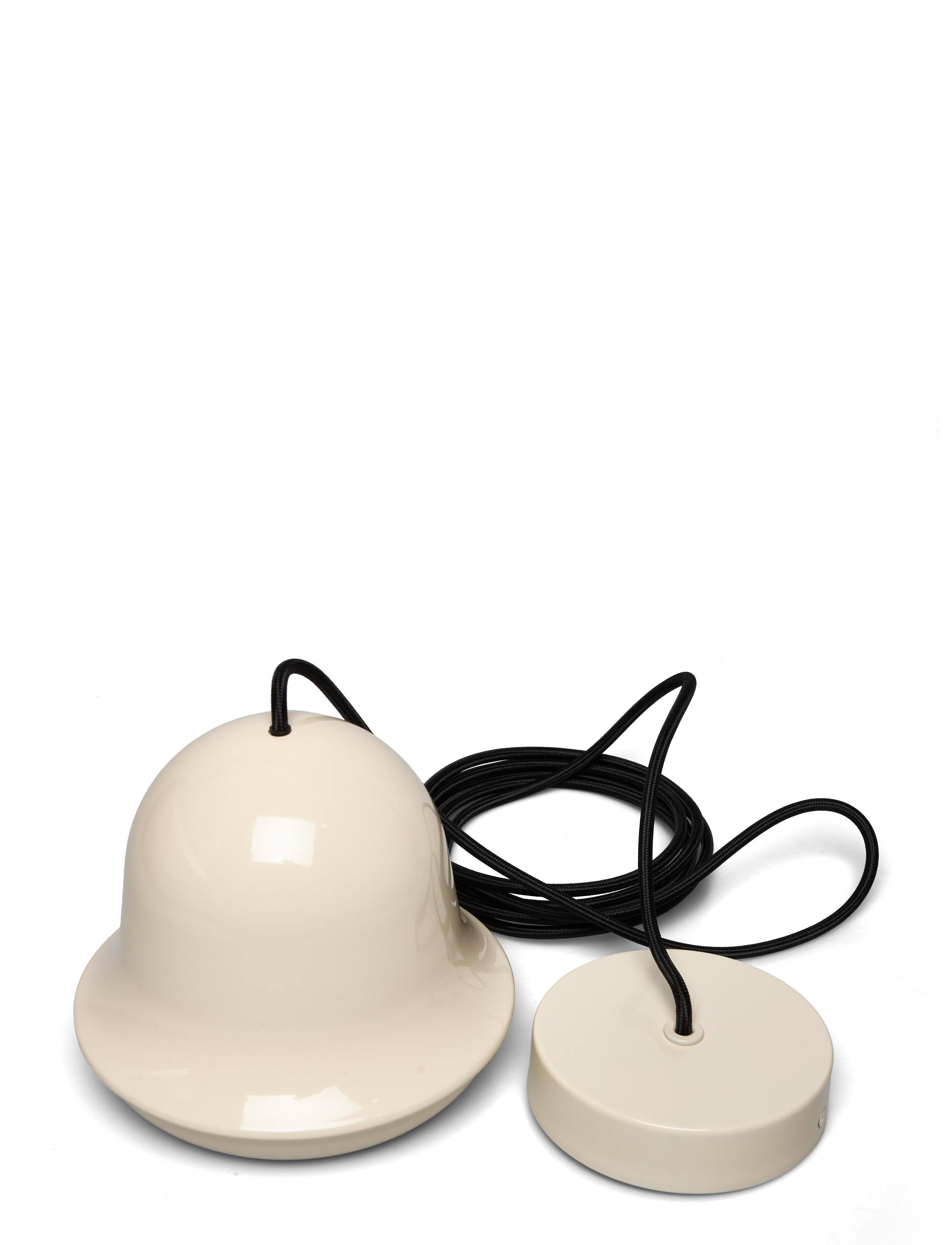 ENKEL LIVING - Bell Pendant - loftslamper - glossy beige - 1
