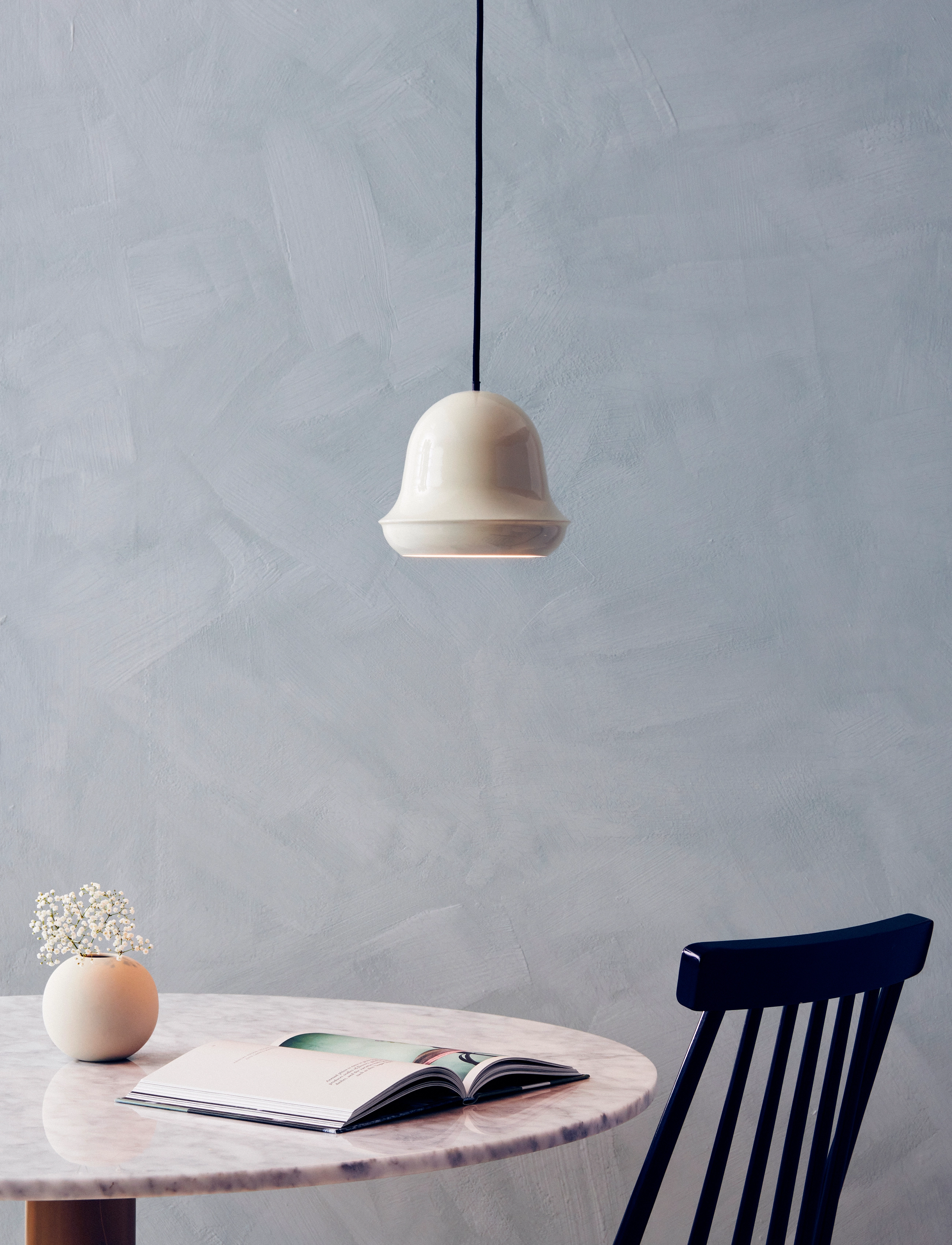ENKEL LIVING - Bell Pendant - loftslamper - glossy beige - 2