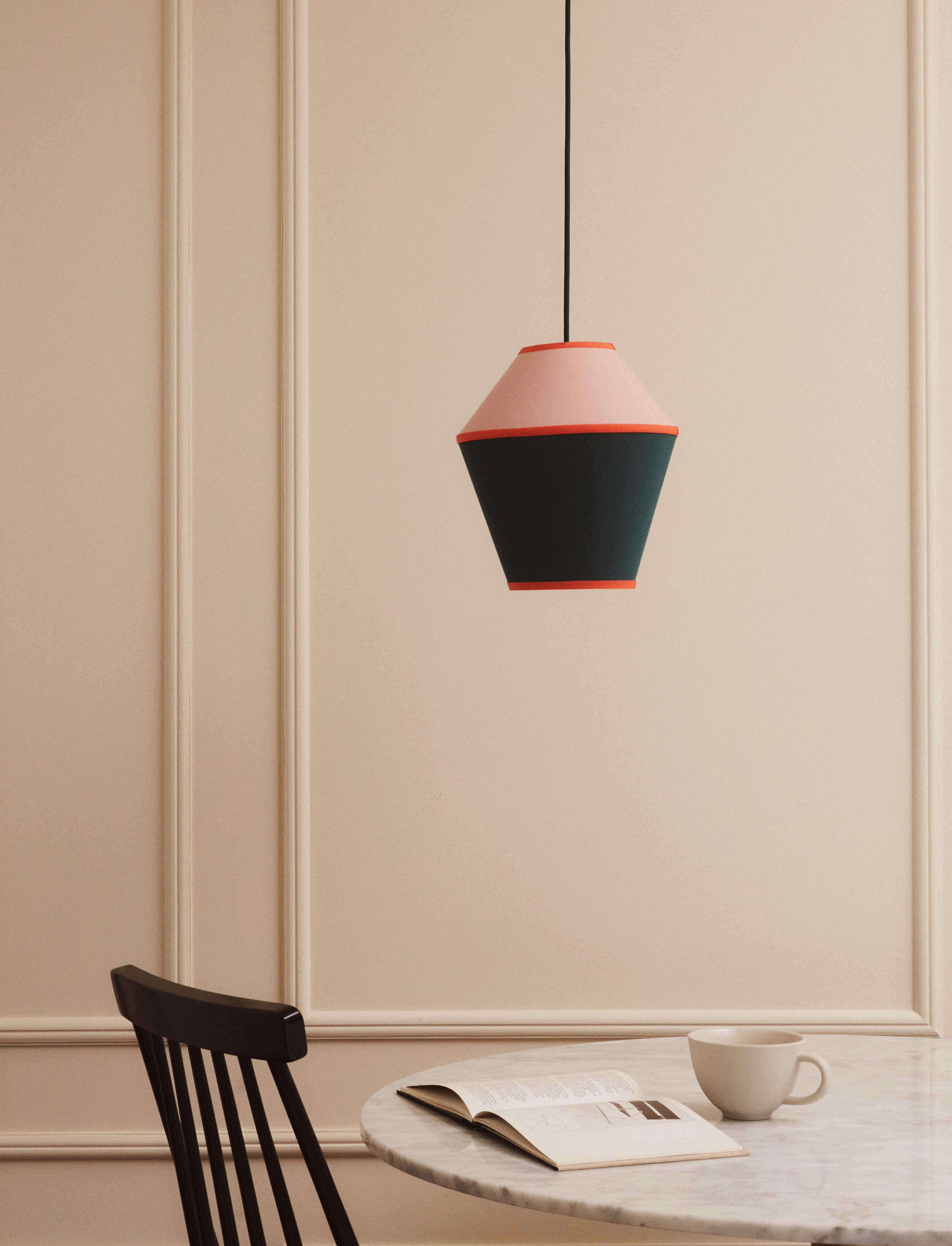ENKEL LIVING - Strawberry Pendant - loftslamper - green, pink - 3