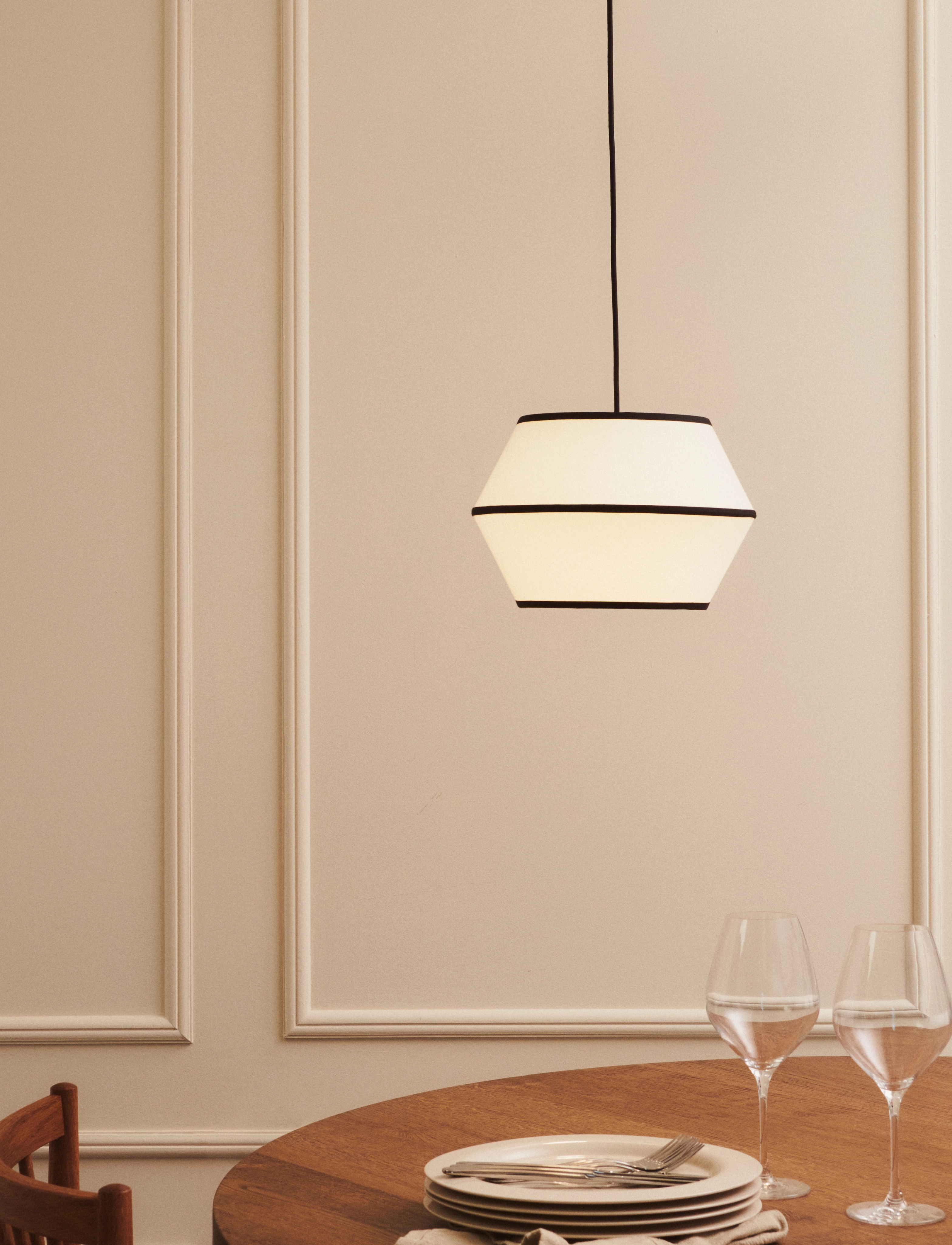 ENKEL LIVING - Kyoto Pendant - loftslamper - grey - 2