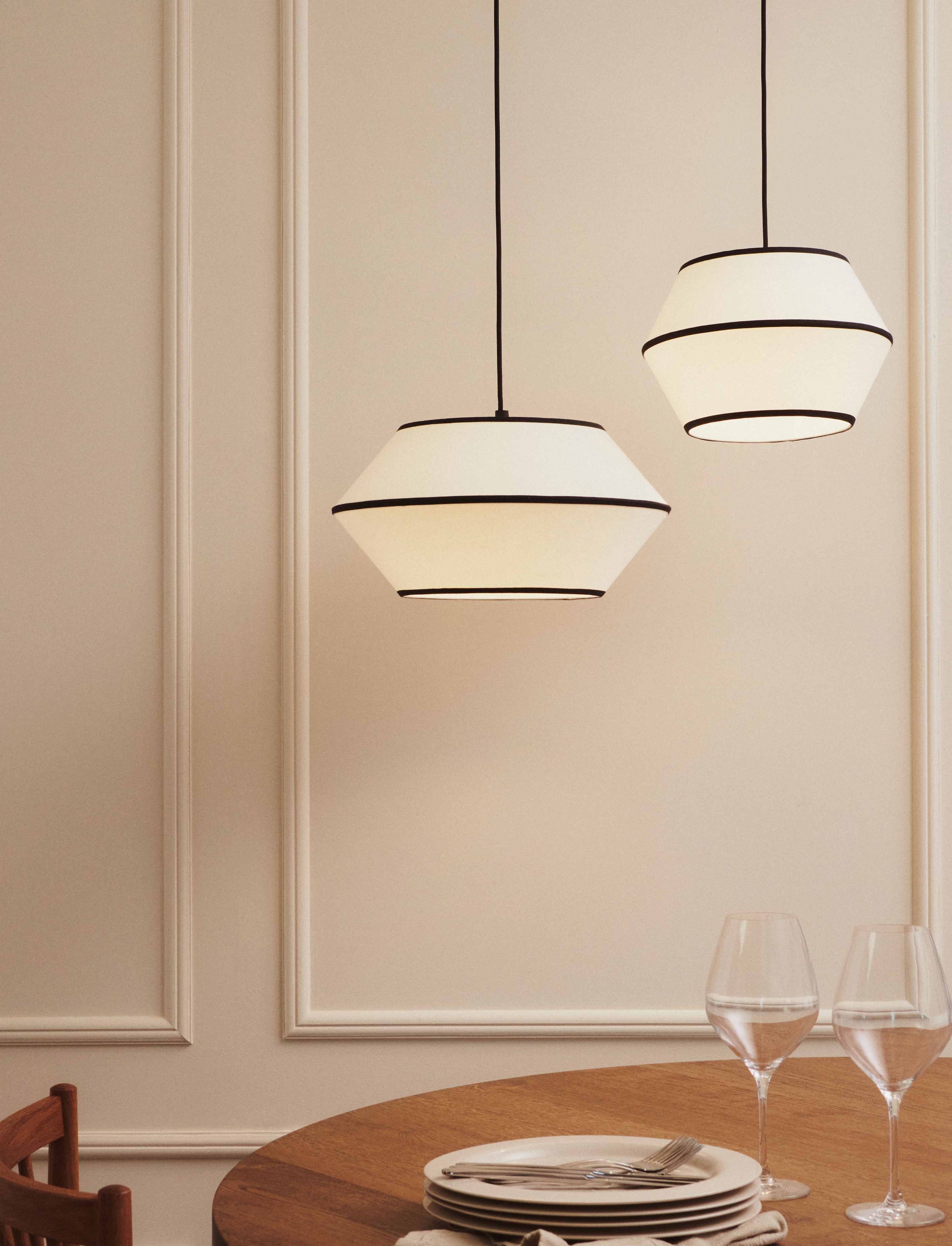 ENKEL LIVING - Kyoto Pendant - loftslamper - grey - 5