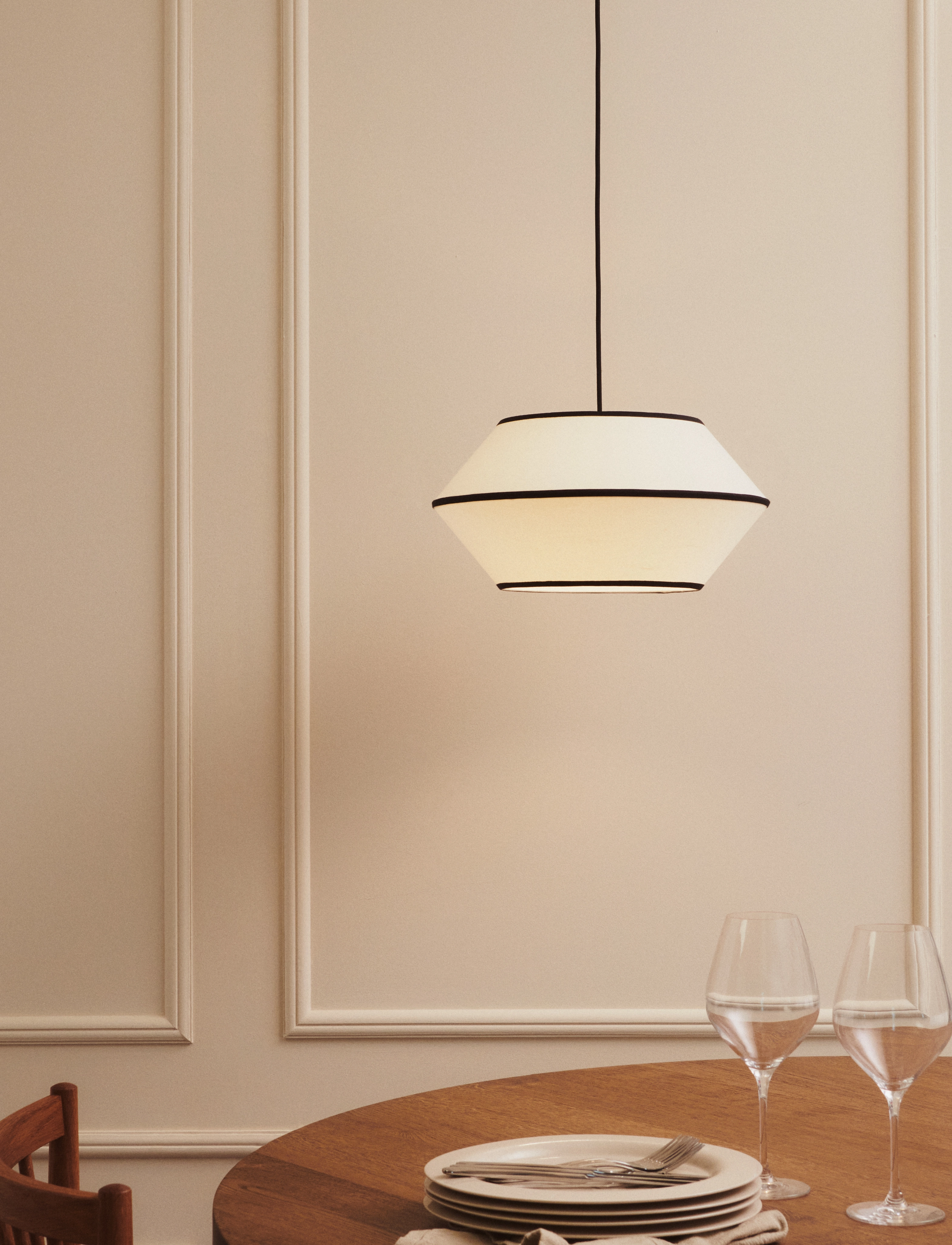 ENKEL LIVING - Kyoto Pendant - loftslamper - grey - 2