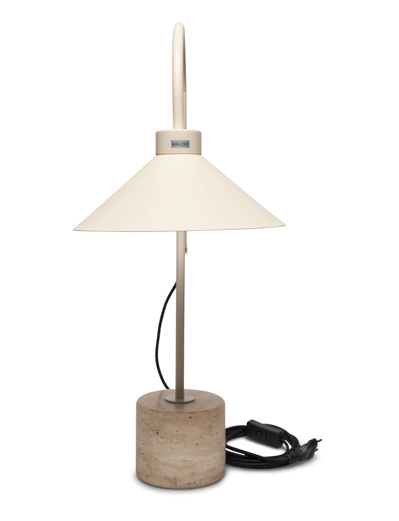 ENKEL LIVING - Luca table Lamp - bordlamper - sandshell - 1