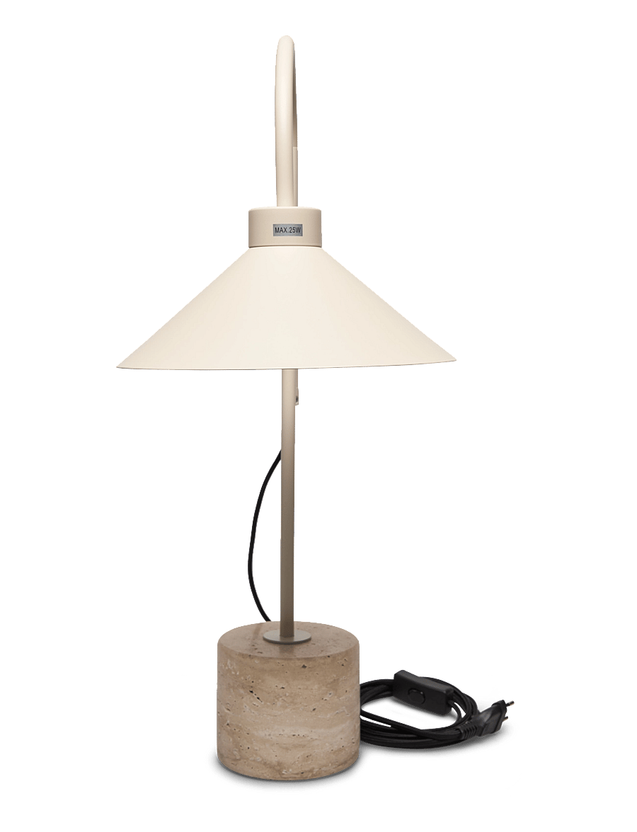 ENKEL LIVING - Luca table Lamp - laualambid - sandshell - 2