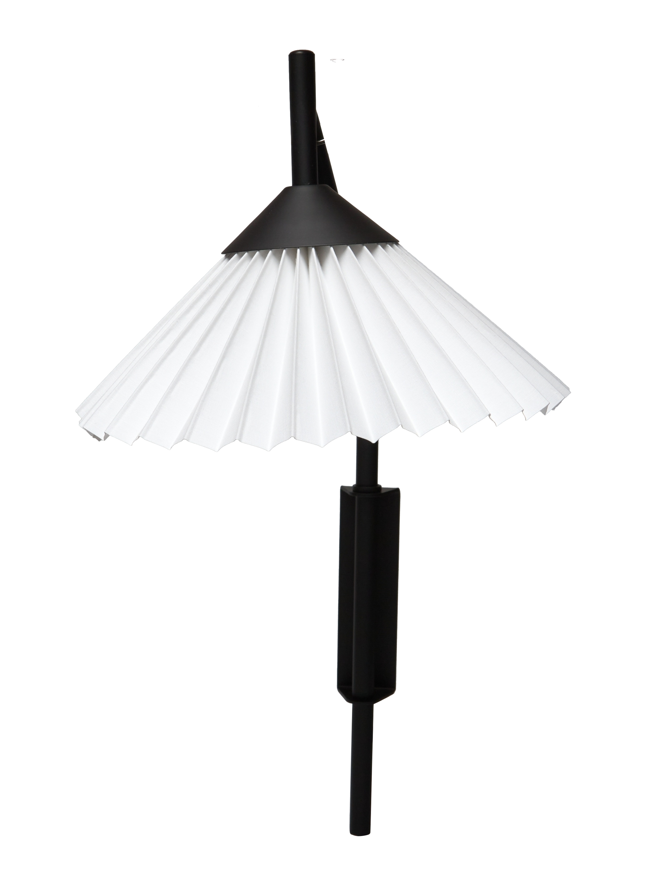 ENKEL LIVING - Cecil Wall Lamp - væglamper - matt black, white - 1