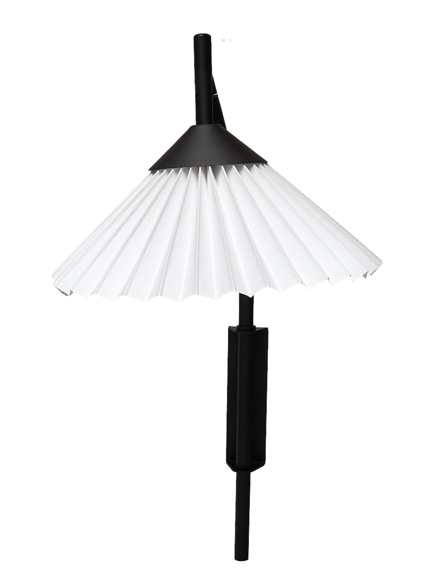 ENKEL LIVING - Cecil Wall Lamp - wandleuchten - matt black, white - 2